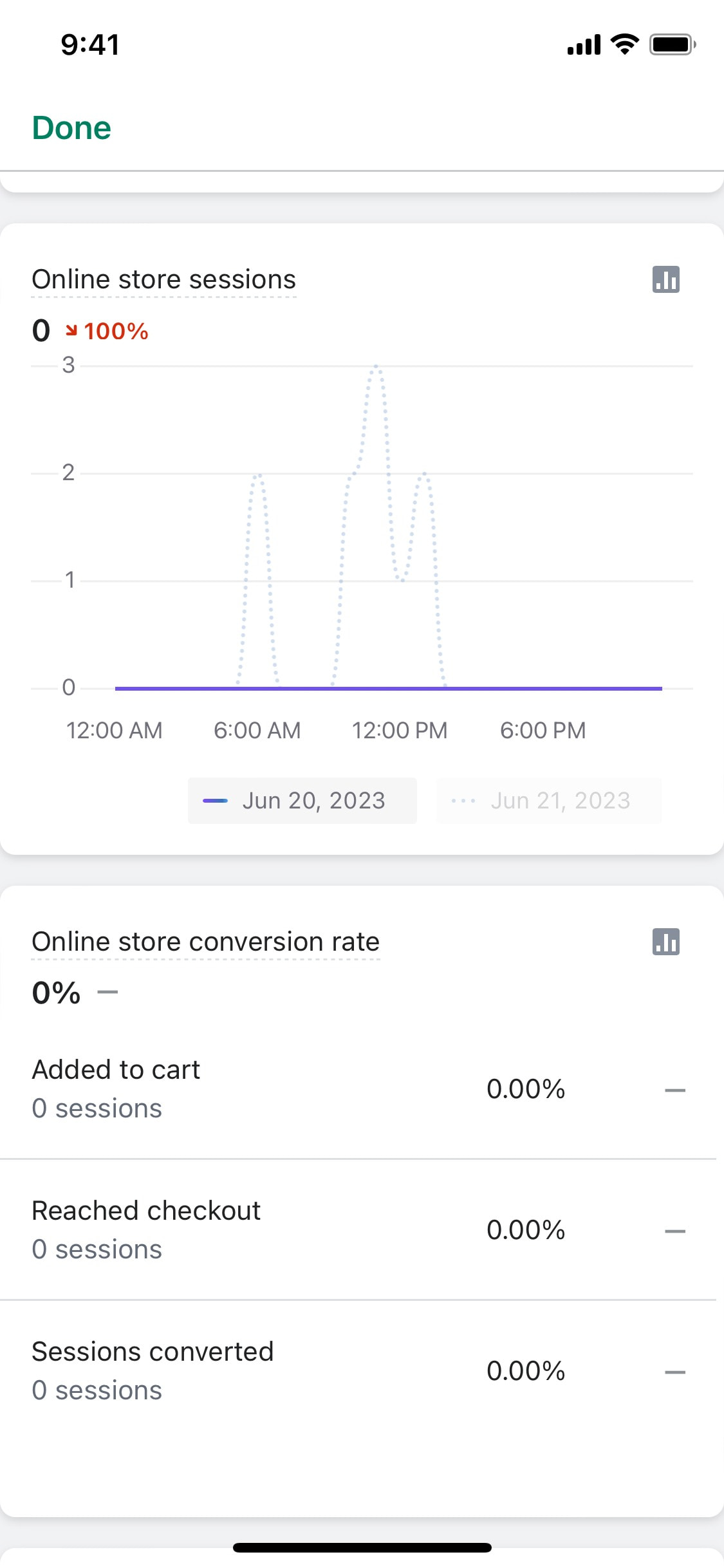 Shopify iOS screen 298
