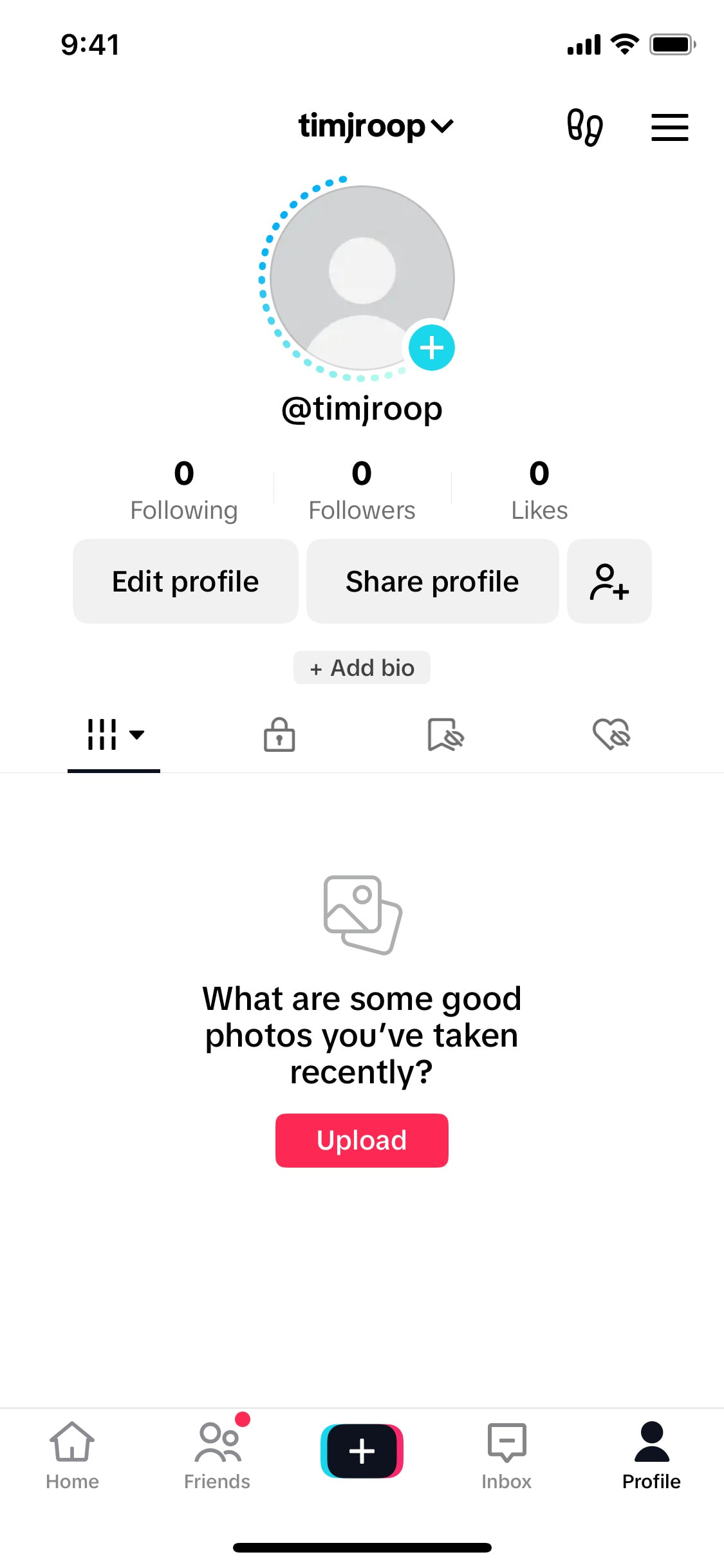 TikTok iOS screen 126
