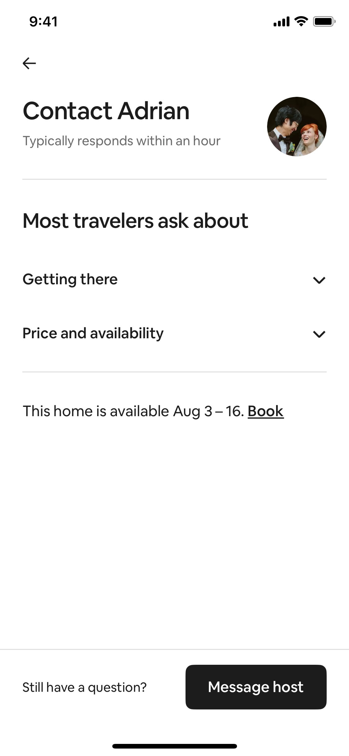 Airbnb iOS screen 620