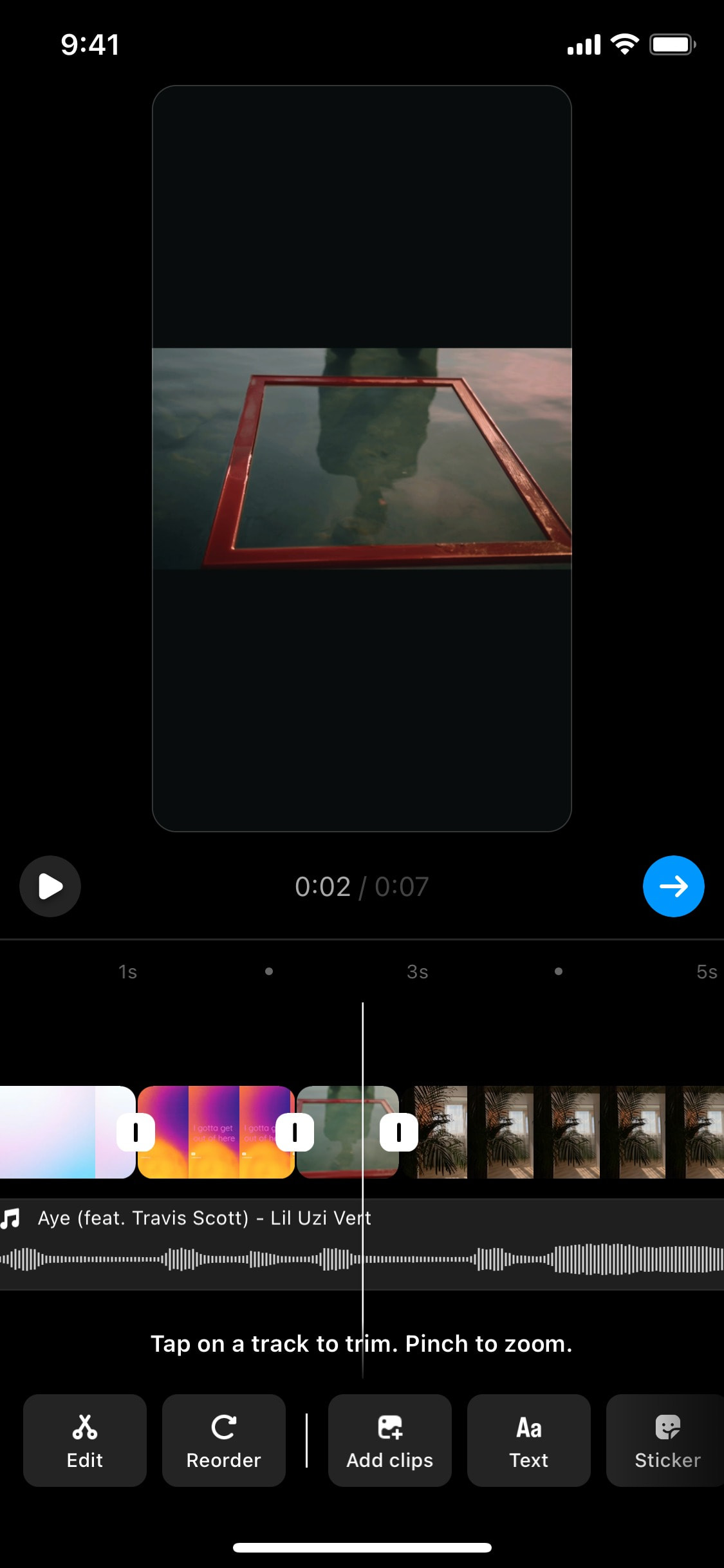 Instagram iOS screen 628
