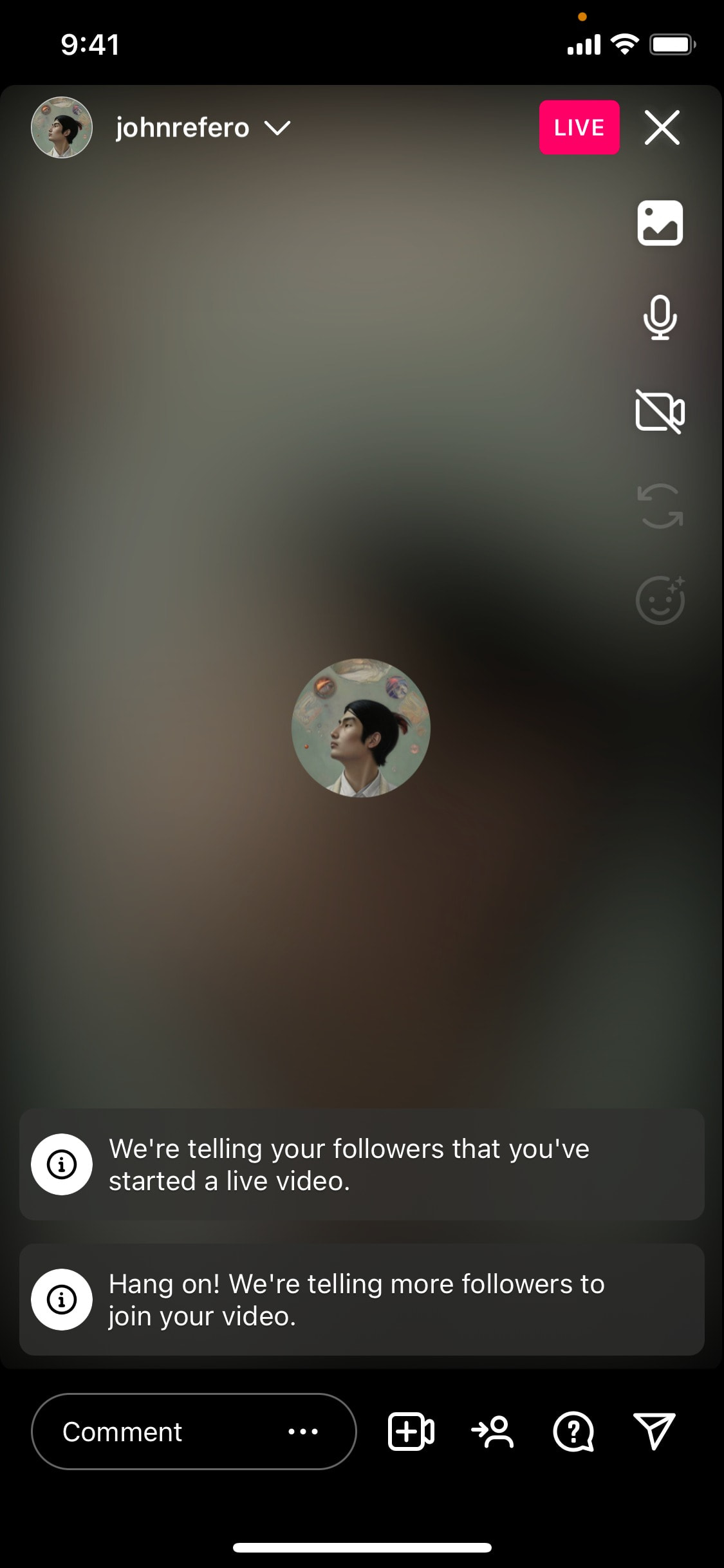 Instagram iOS screen 283