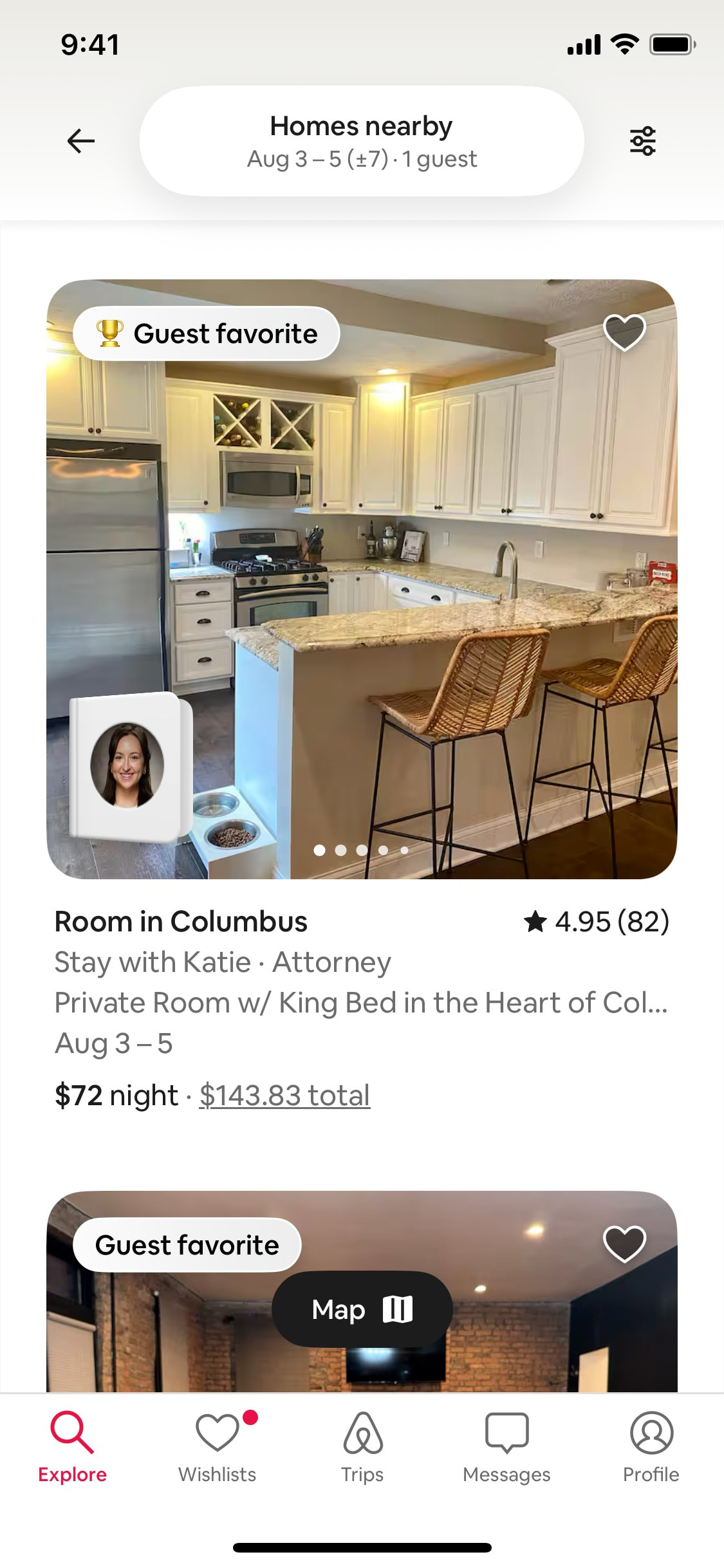 Airbnb iOS screen 558