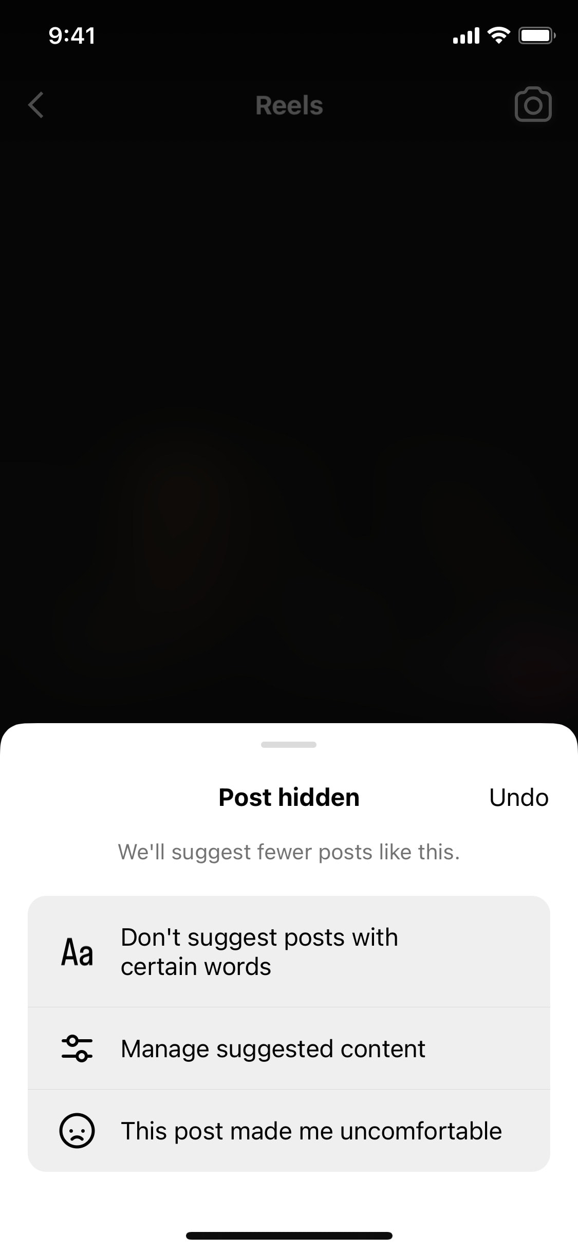 Instagram iOS screen 294