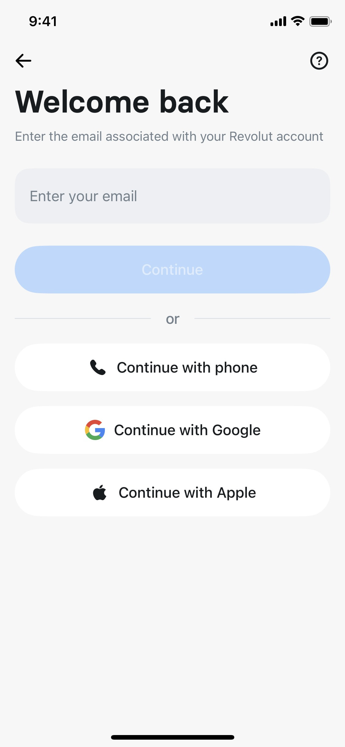 Revolut iOS screen 76