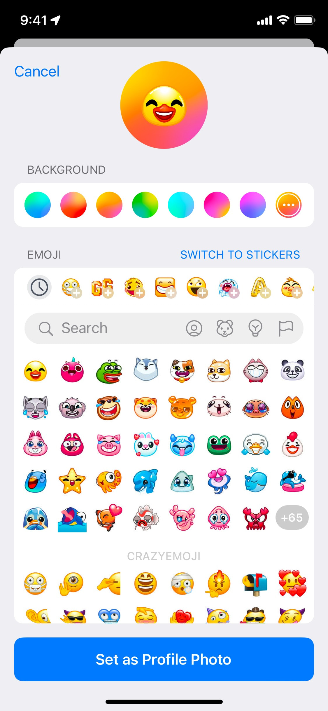Telegram iOS screen 798
