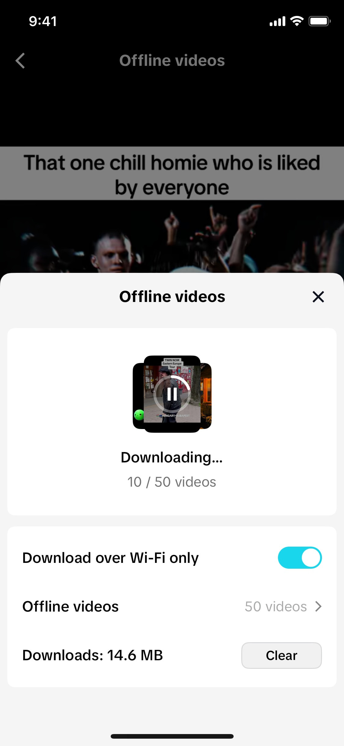 TikTok iOS screen 124