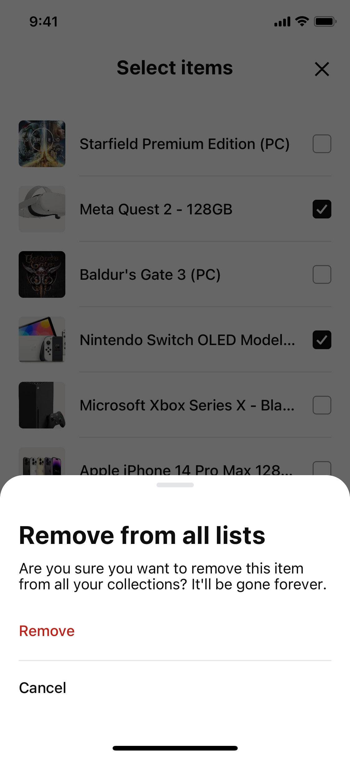 Klarna iOS screen 28