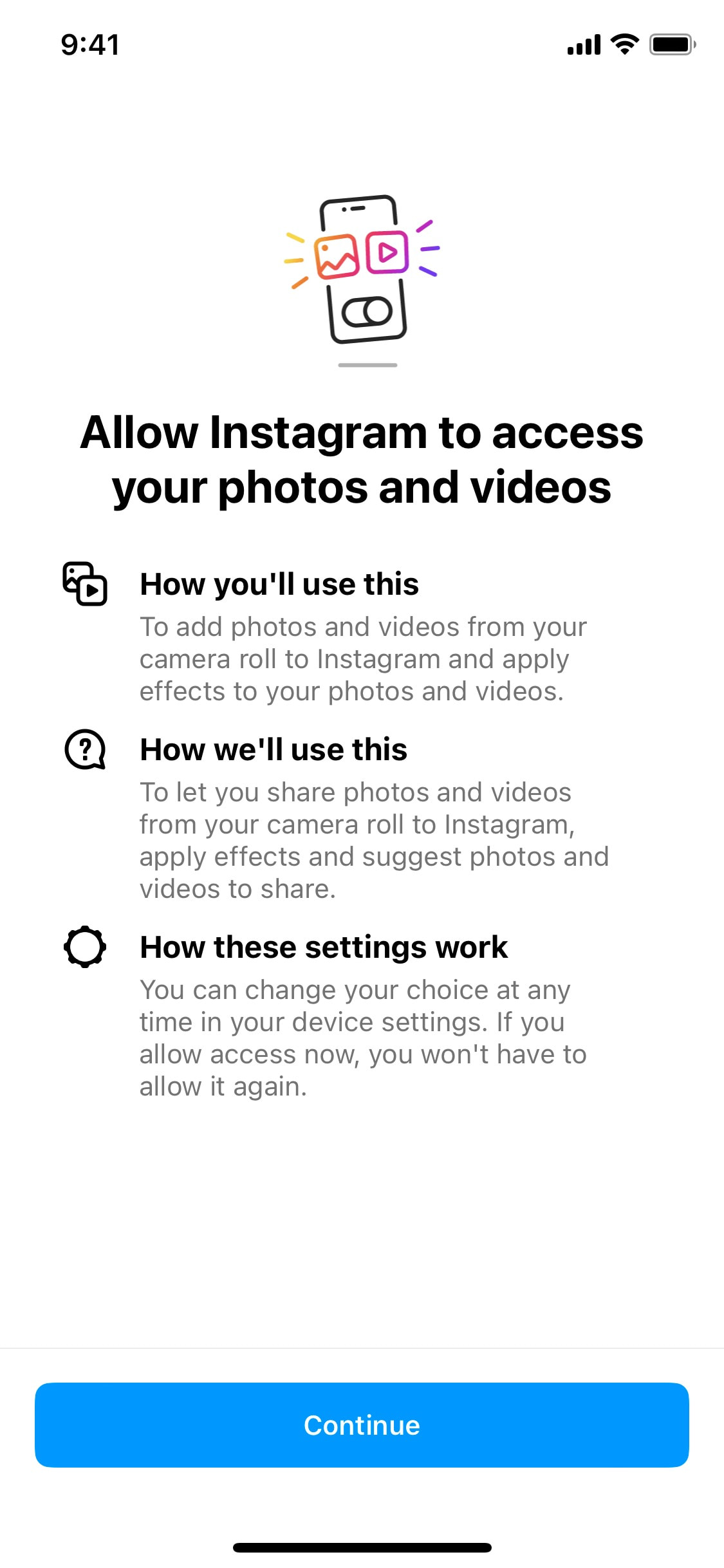 Instagram iOS screen 84