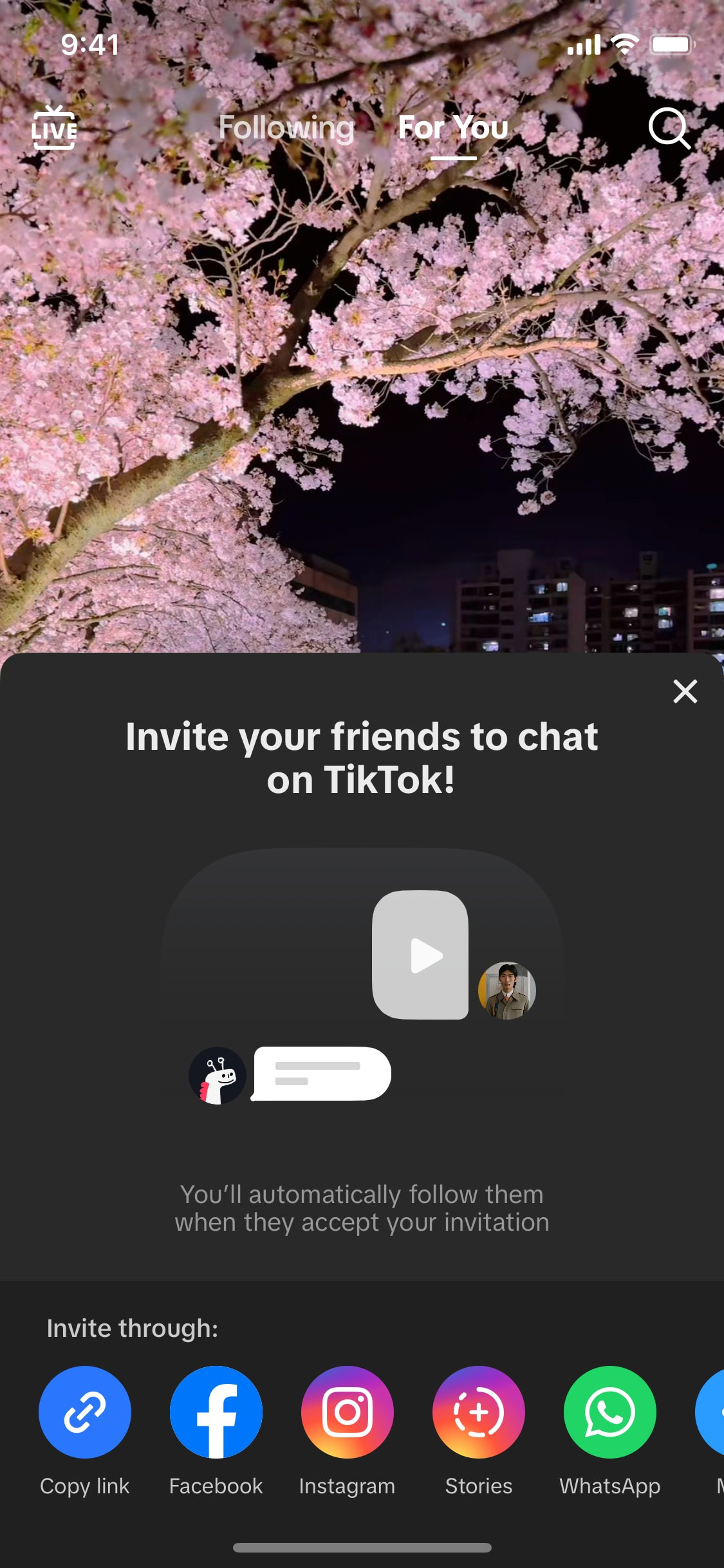 TikTok iOS screen 780