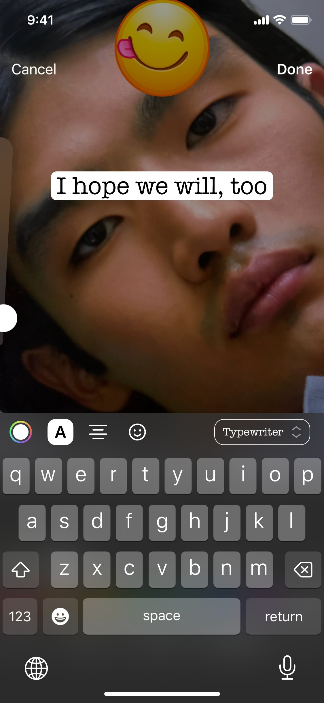 Telegram iOS screen 394