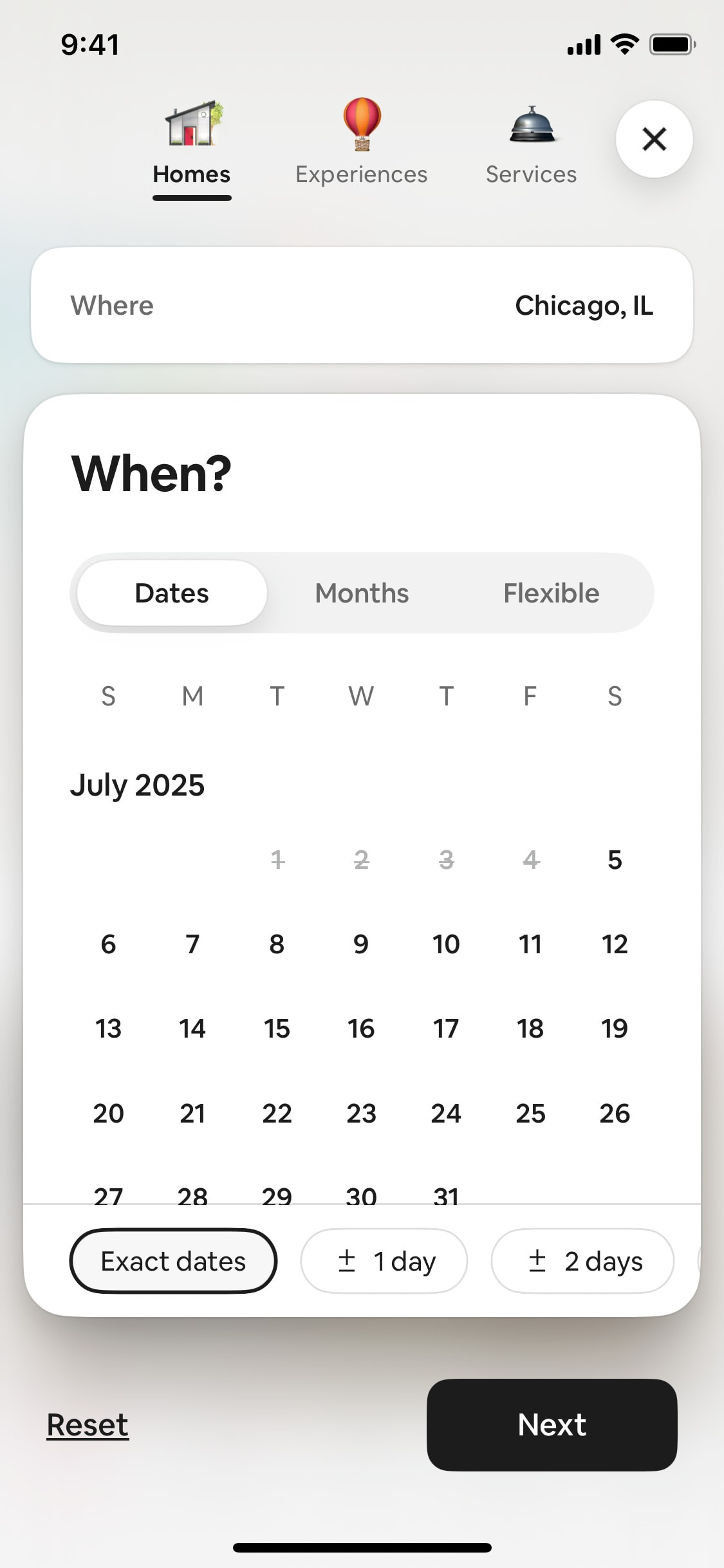 Airbnb iOS screen 45