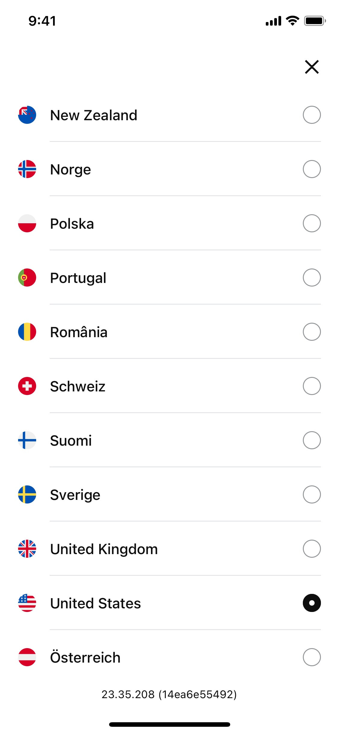 Klarna iOS screen 399