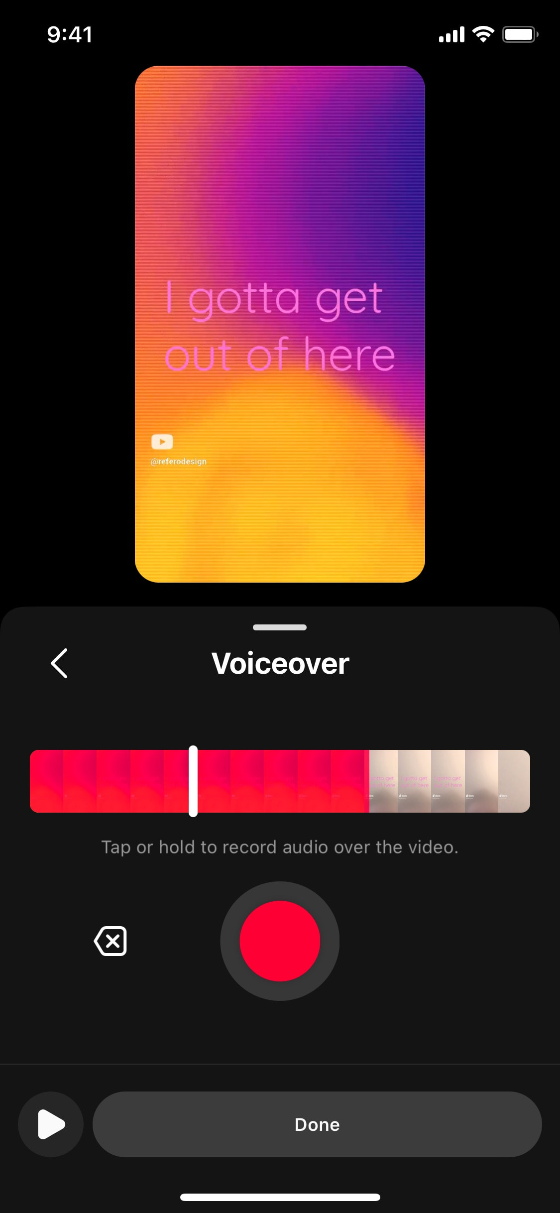 Instagram iOS screen 172