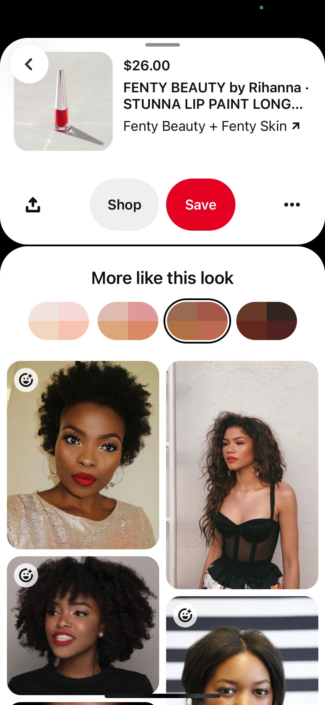 Pinterest iOS screen 98