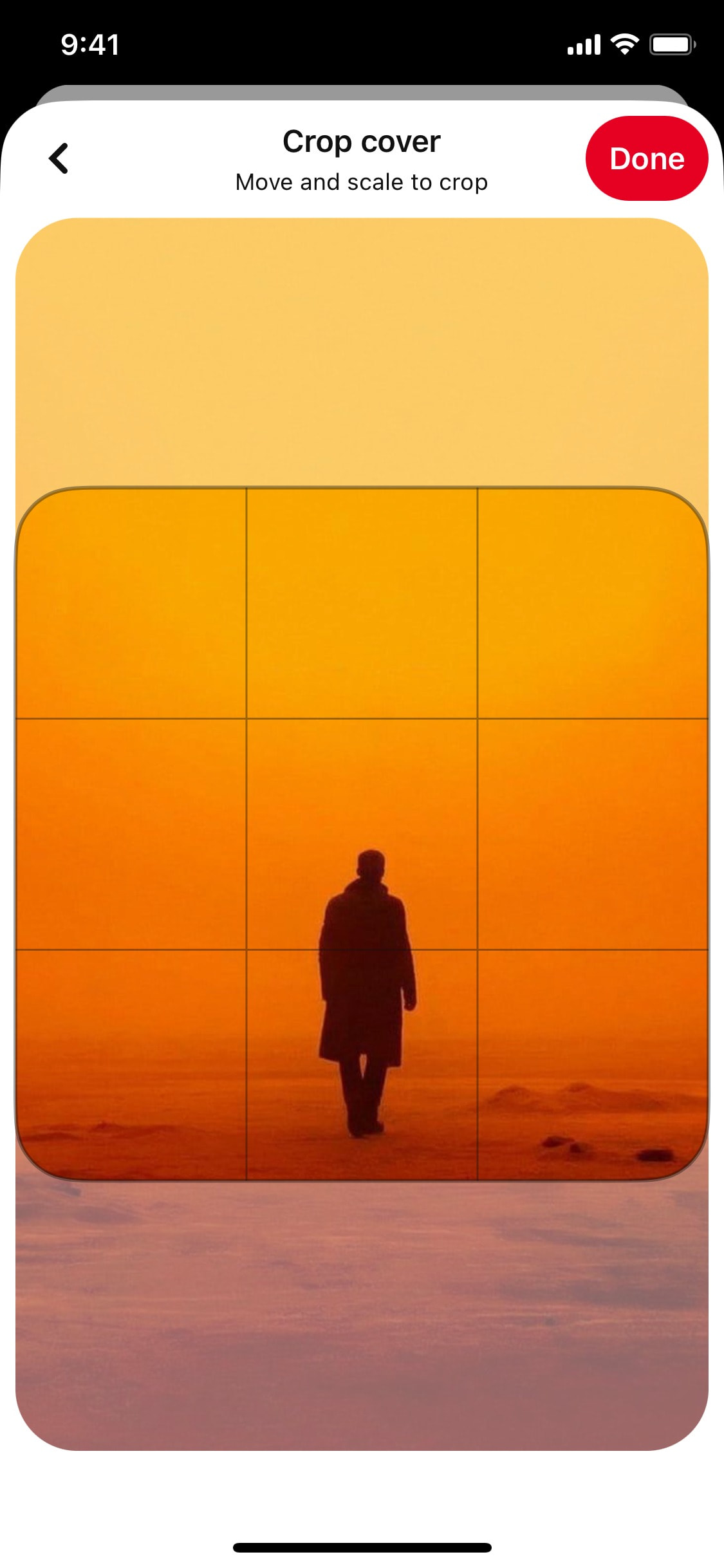 Pinterest iOS screen 218