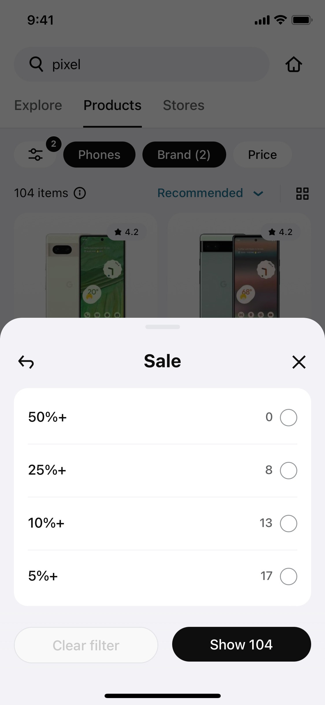 Klarna iOS screen 126