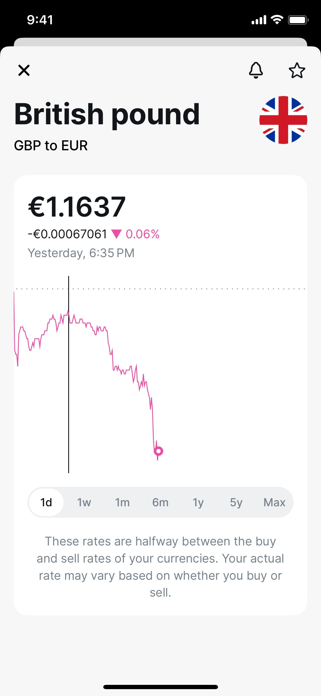 Revolut iOS screen 392