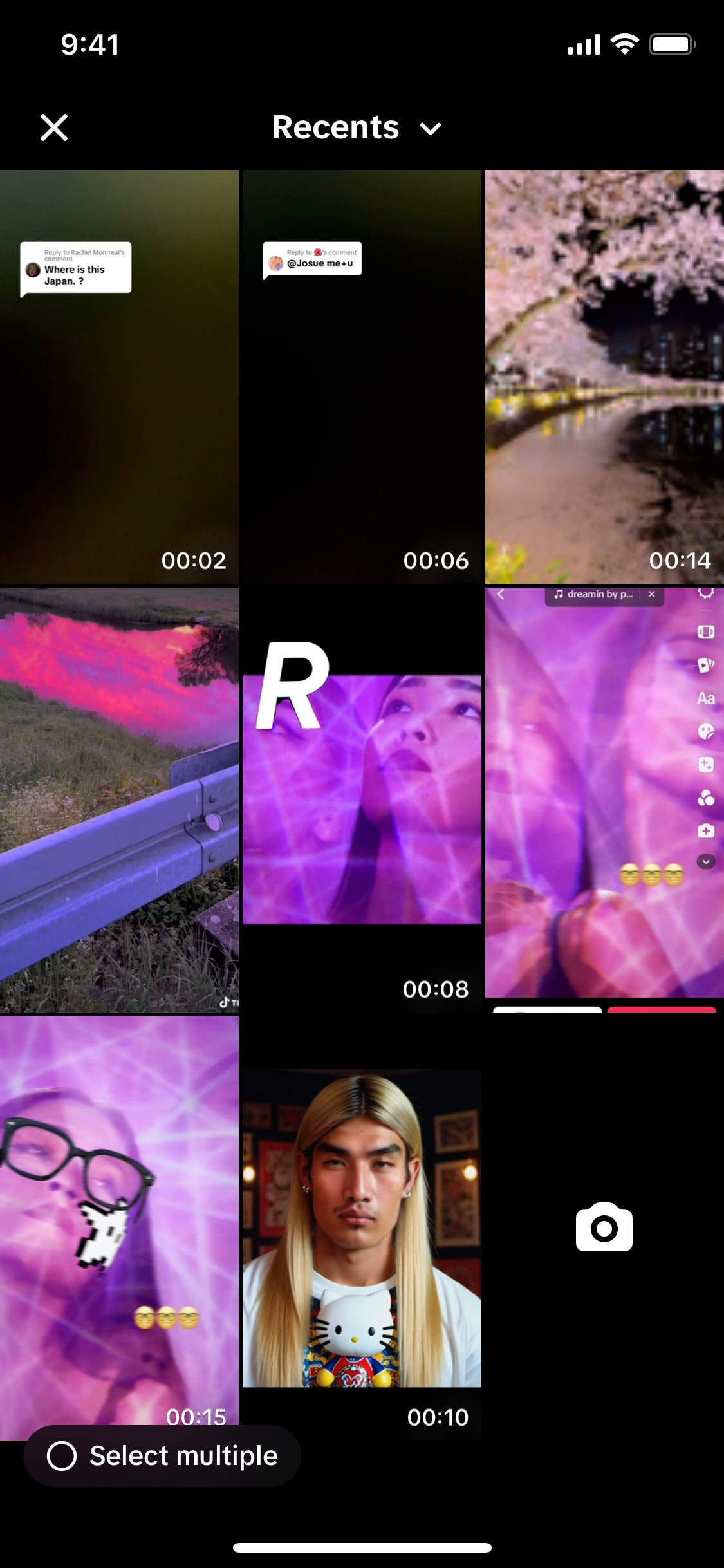 TikTok iOS screen 695