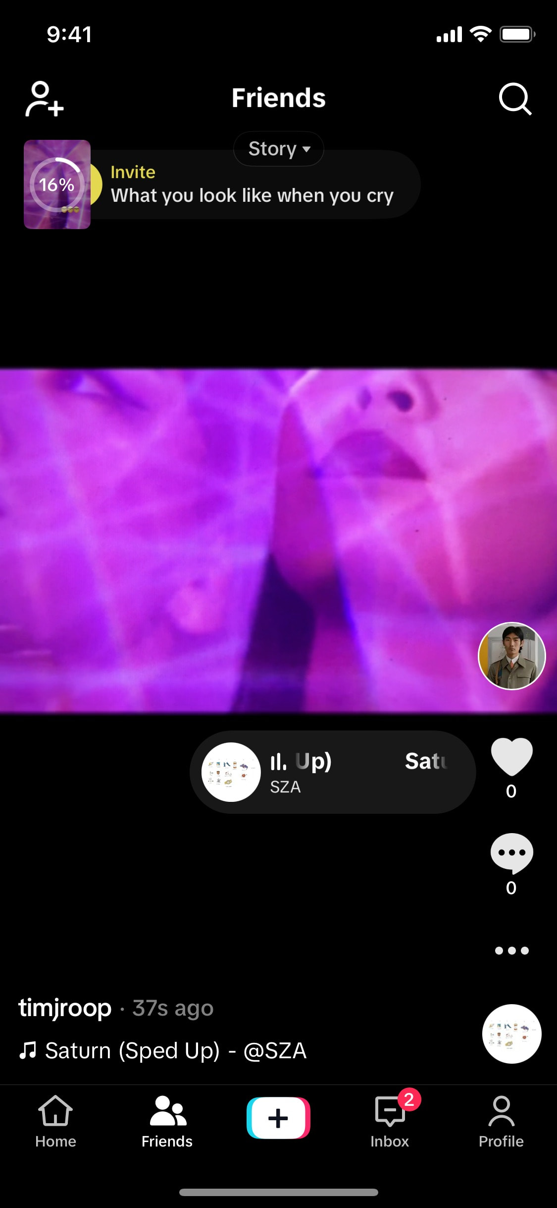 TikTok iOS screen 552