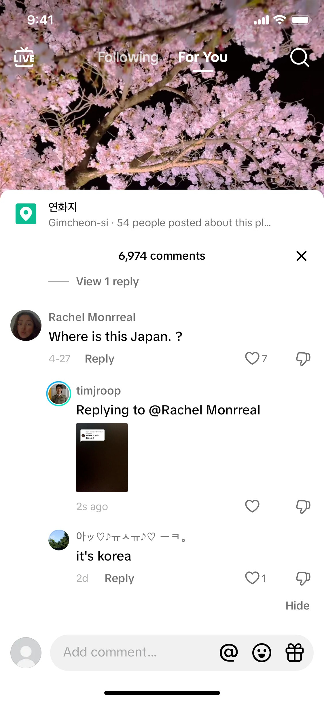 TikTok iOS screen 192