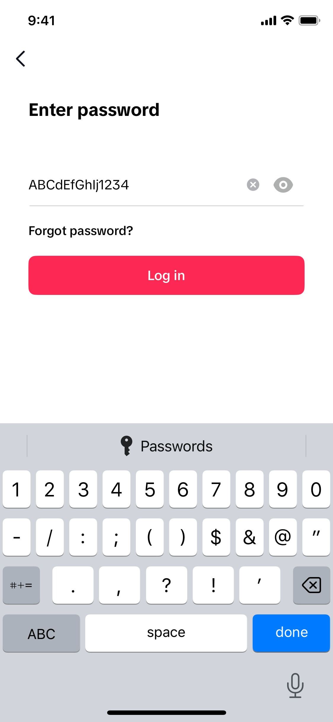 TikTok iOS screen 122