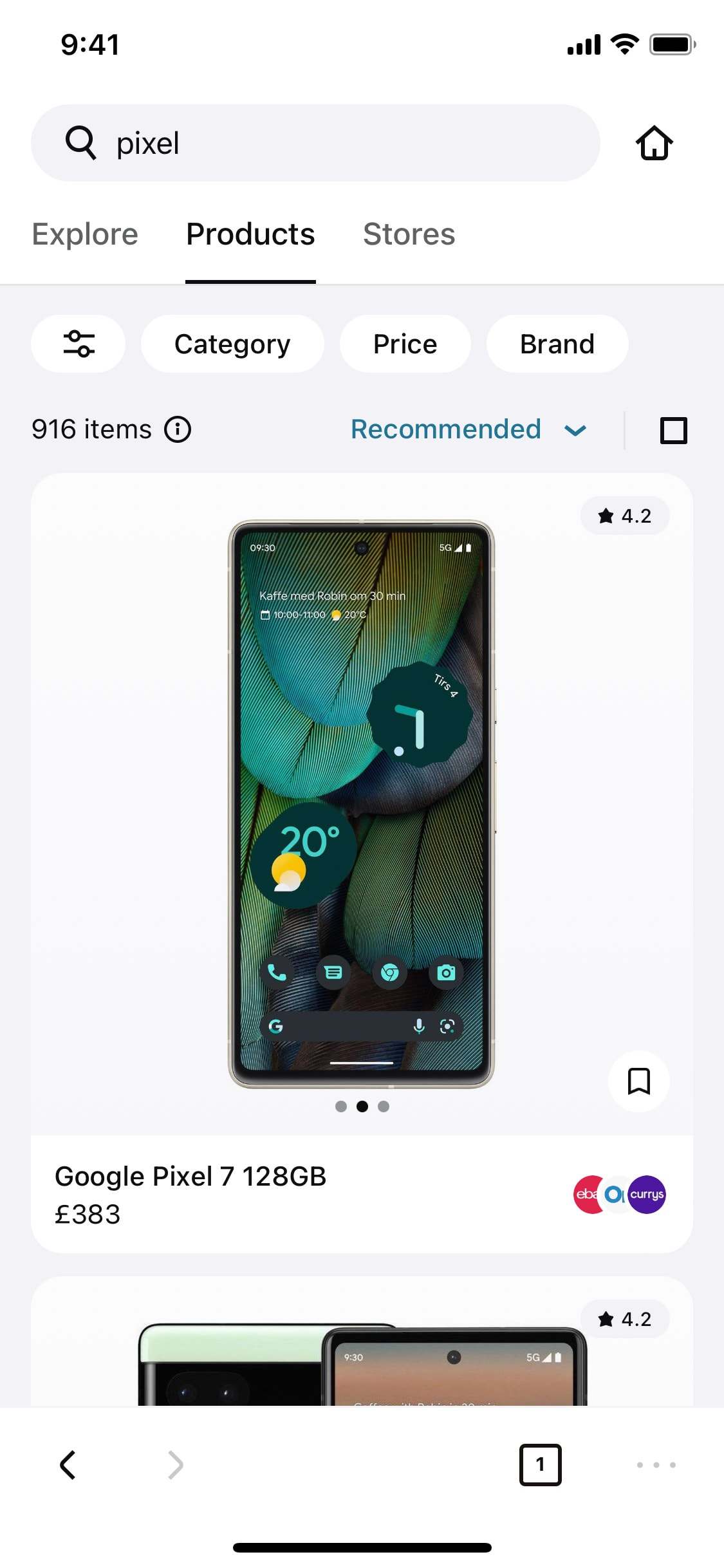 Klarna iOS screen 62