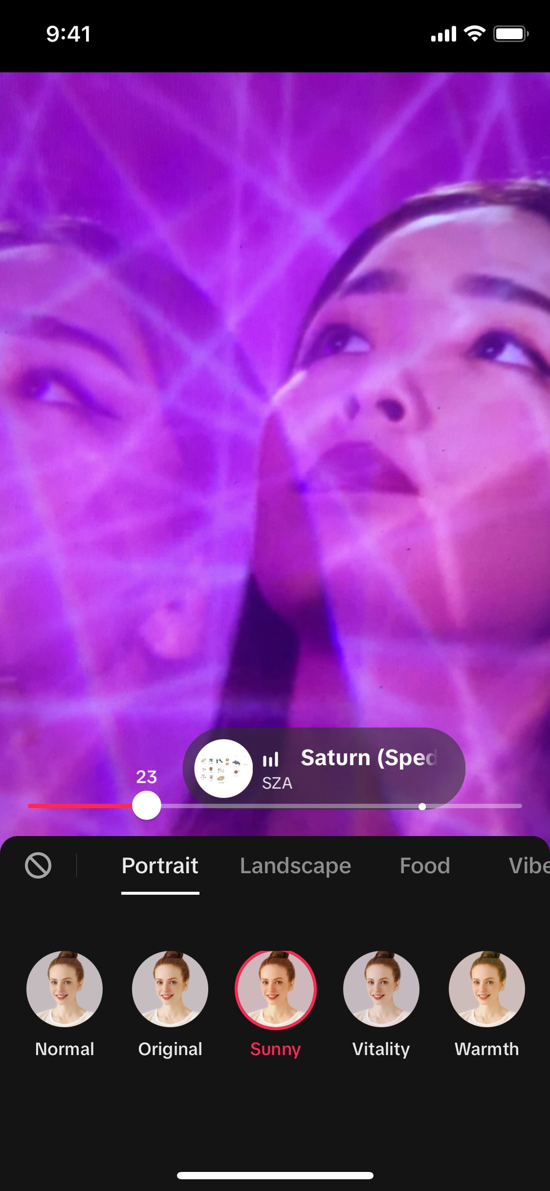 TikTok iOS screen 578