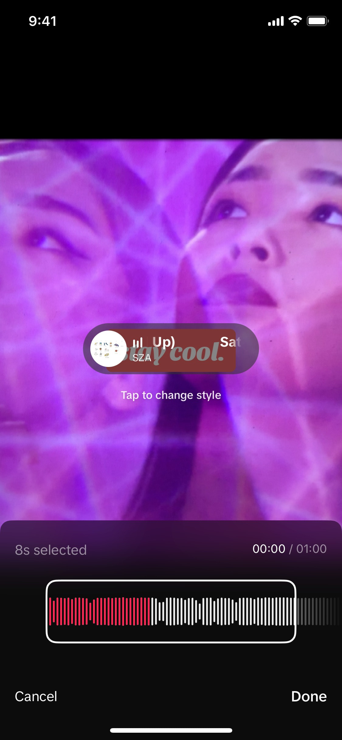TikTok iOS screen 866