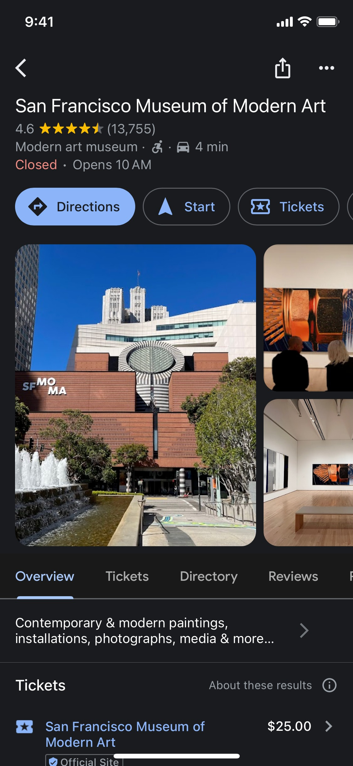 Google Maps iOS screen 221