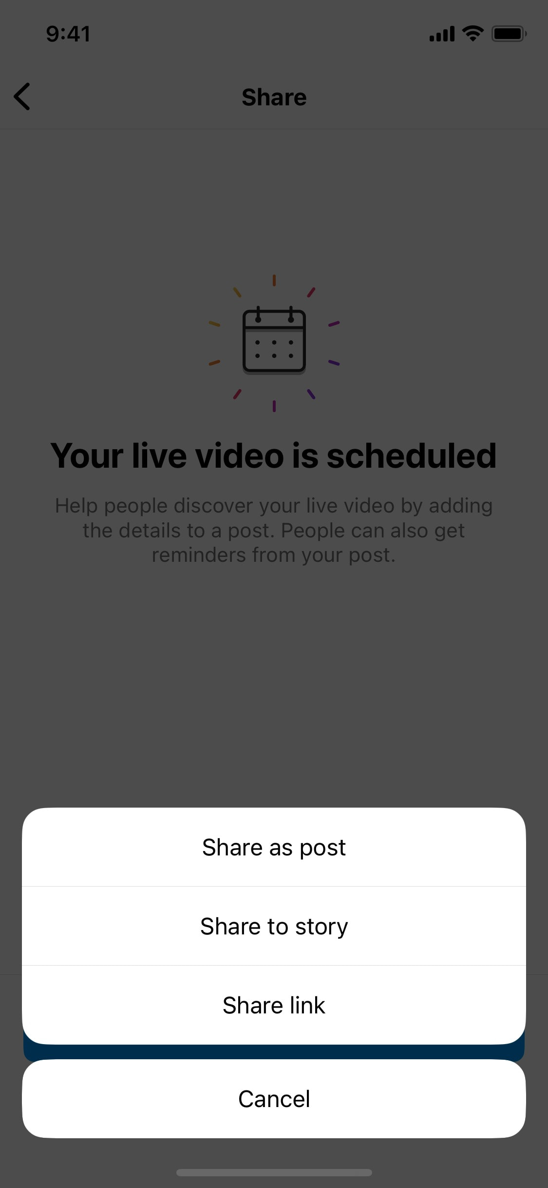 Instagram iOS screen 811