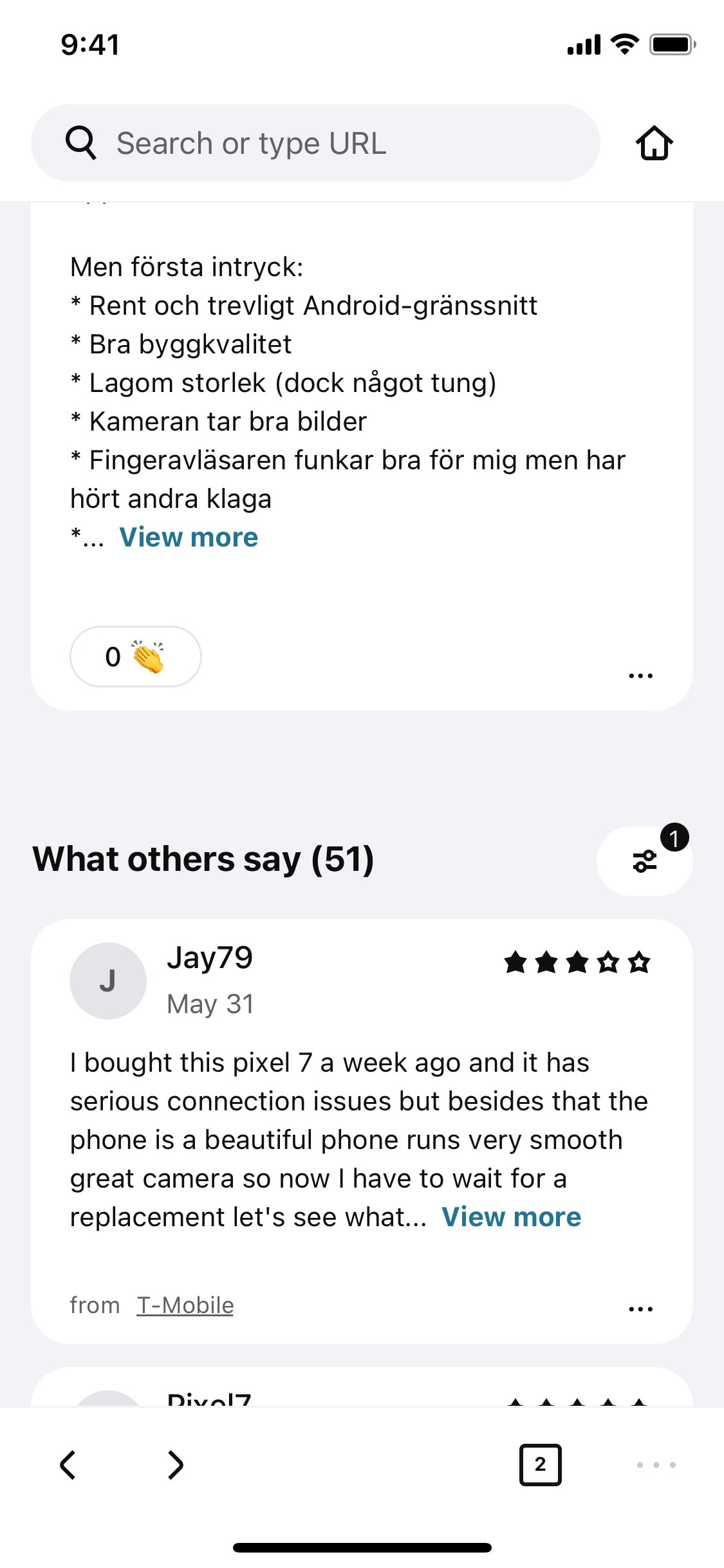Klarna iOS screen 175