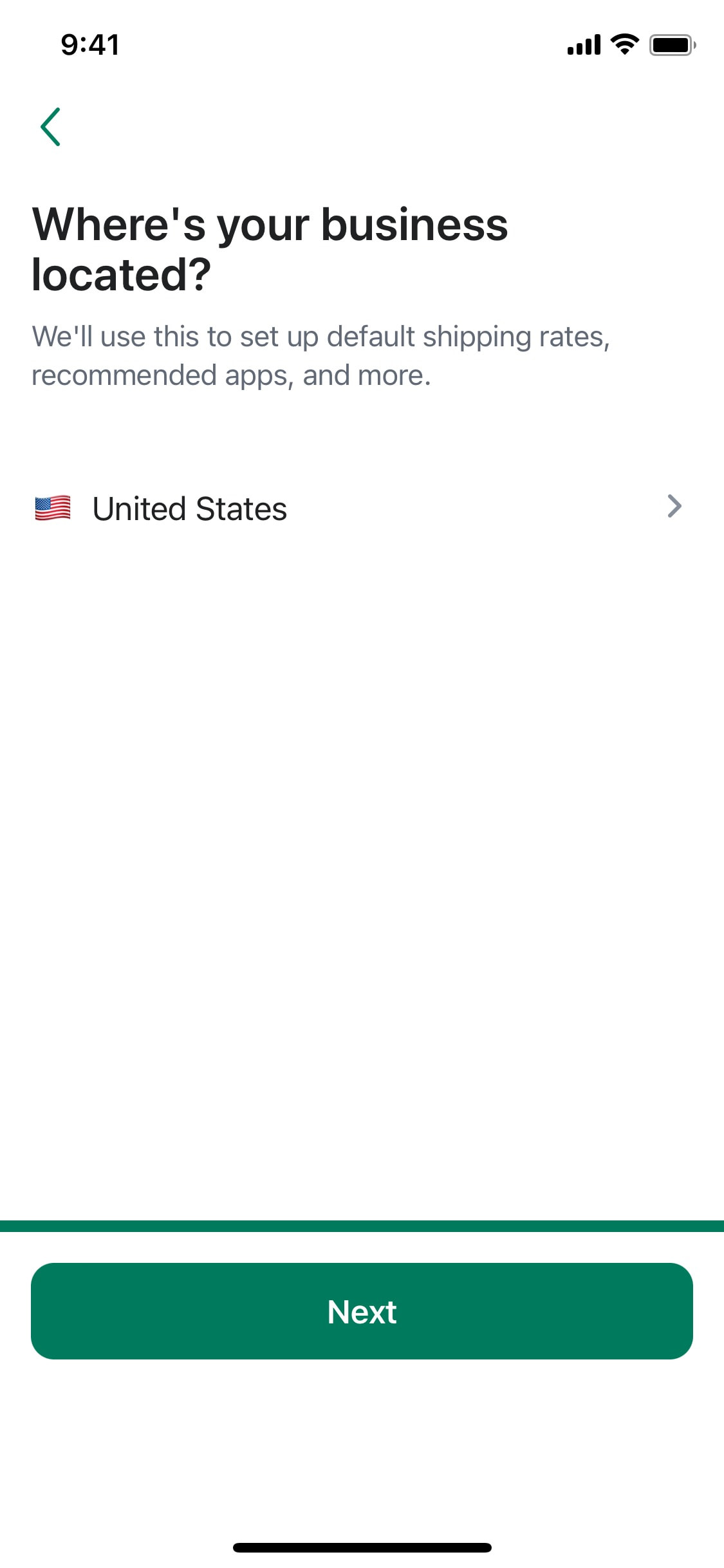 Shopify iOS screen 206