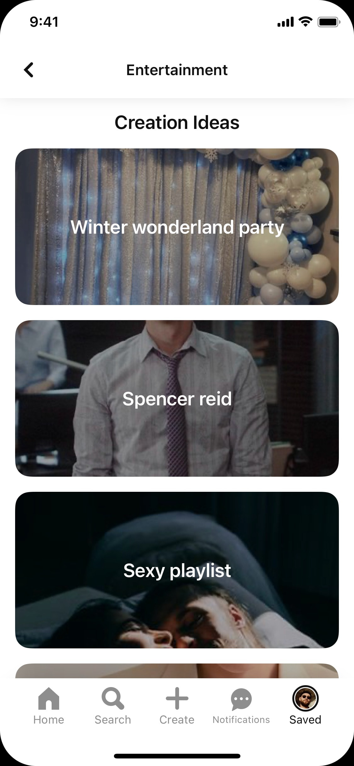 Pinterest iOS screen 65