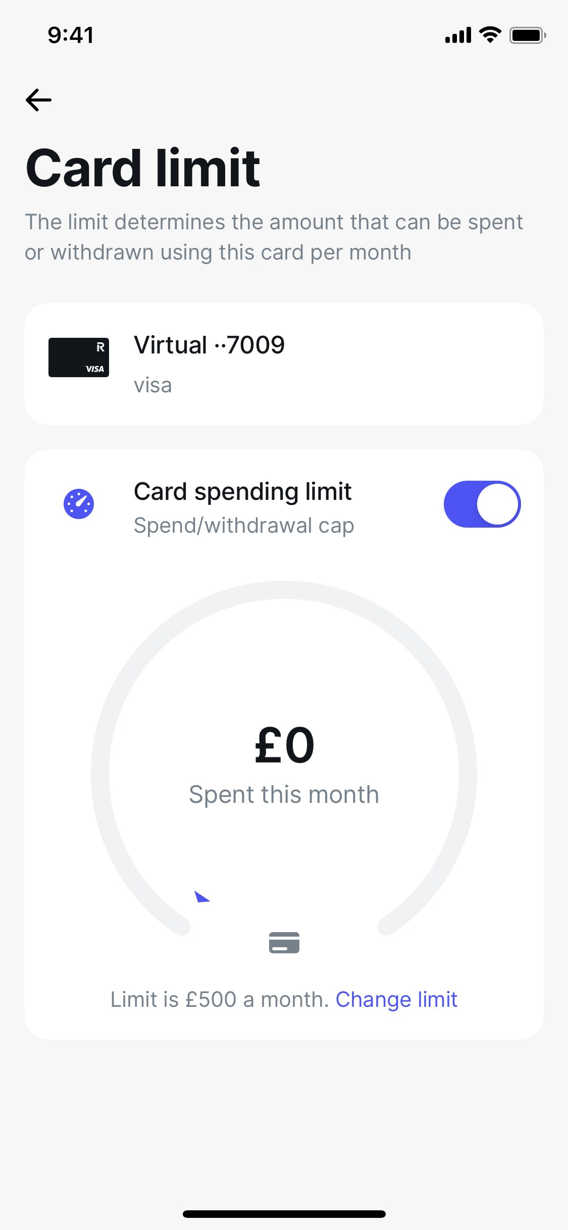 Revolut iOS screen 223