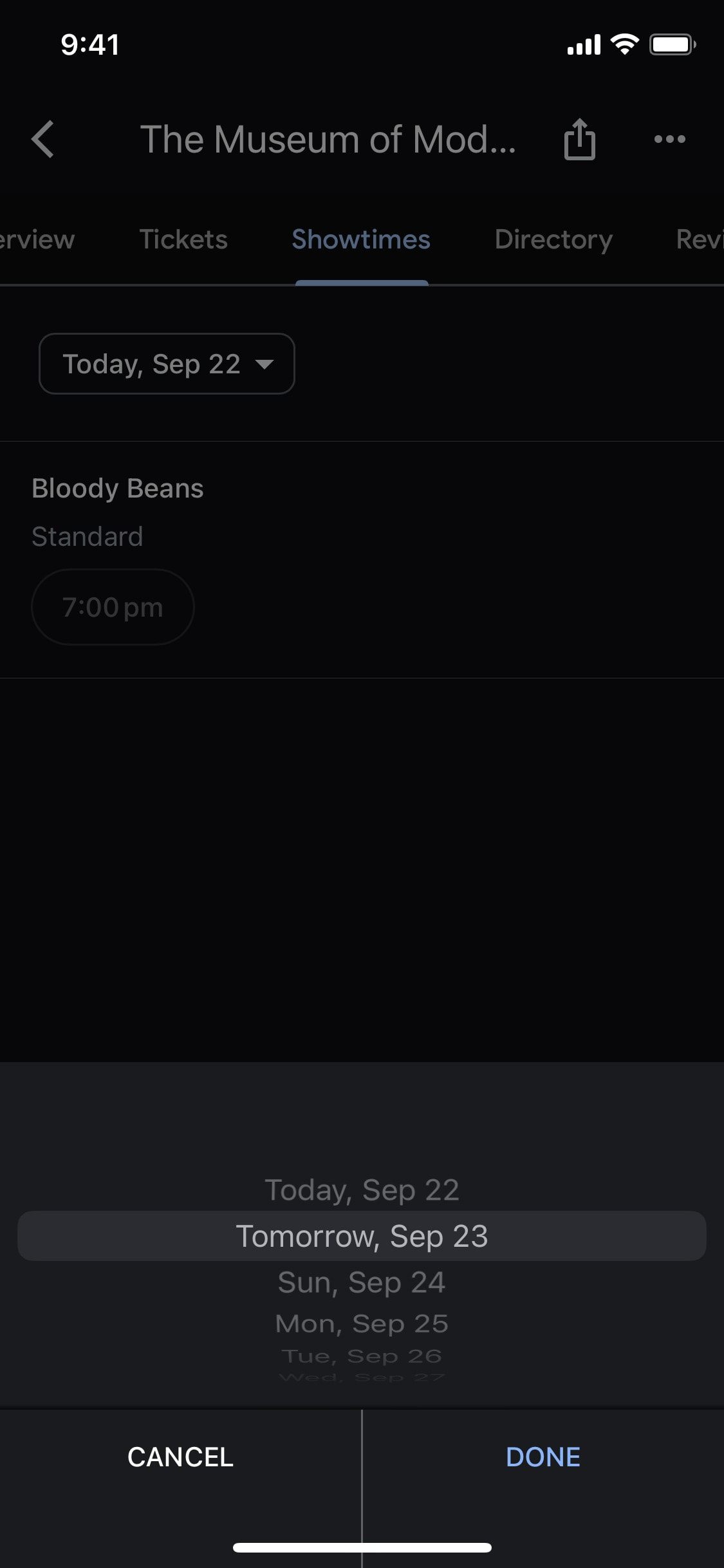 Google Maps iOS screen 192
