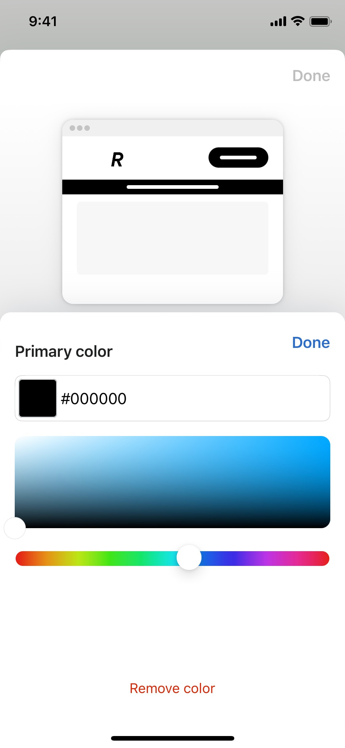Shopify iOS screen 477
