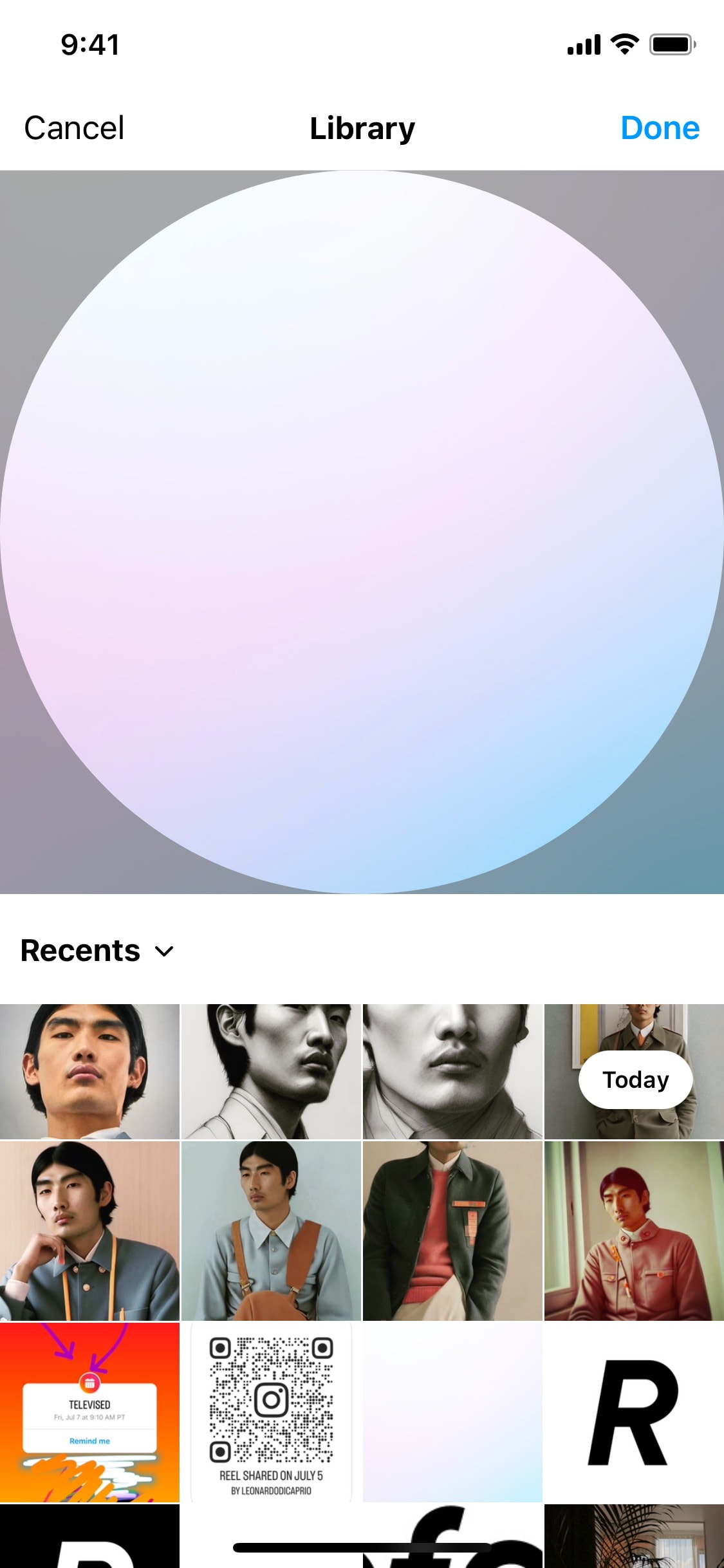 Instagram iOS screen 935