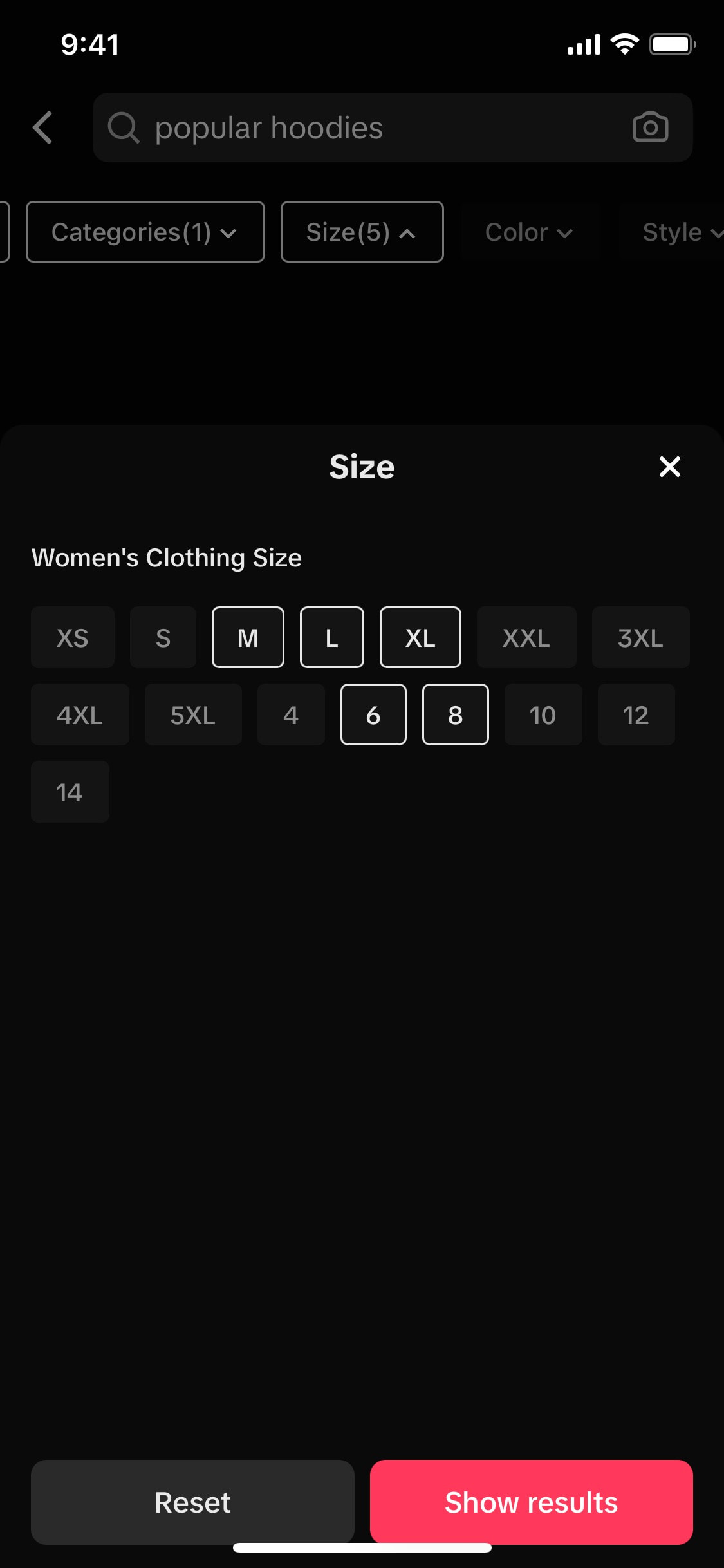 TikTok iOS screen 714