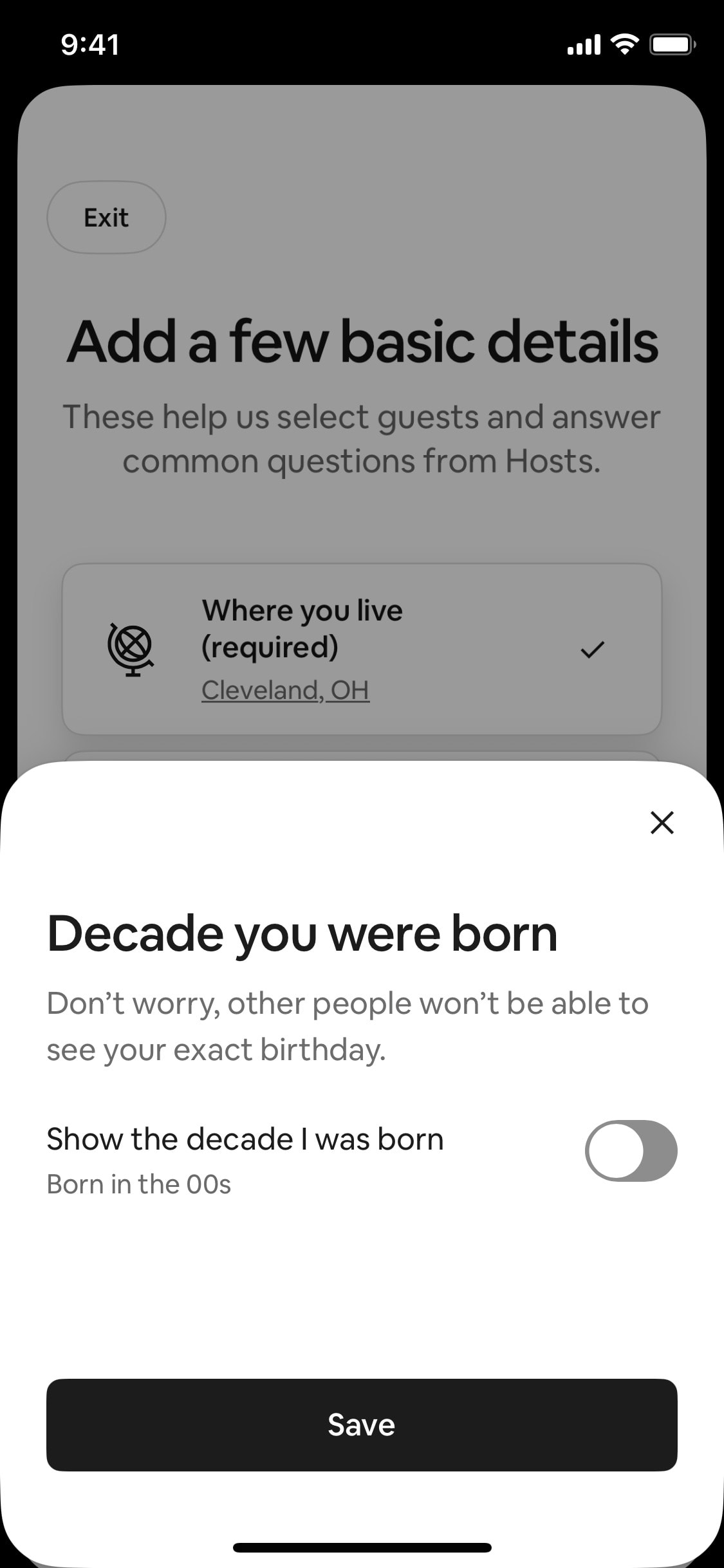 Airbnb iOS screen 29