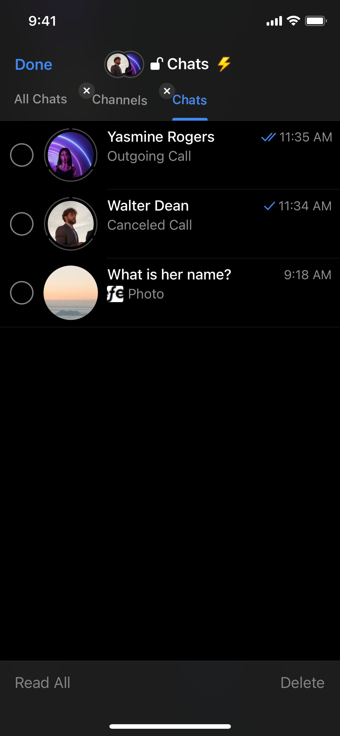 Telegram iOS screen 478