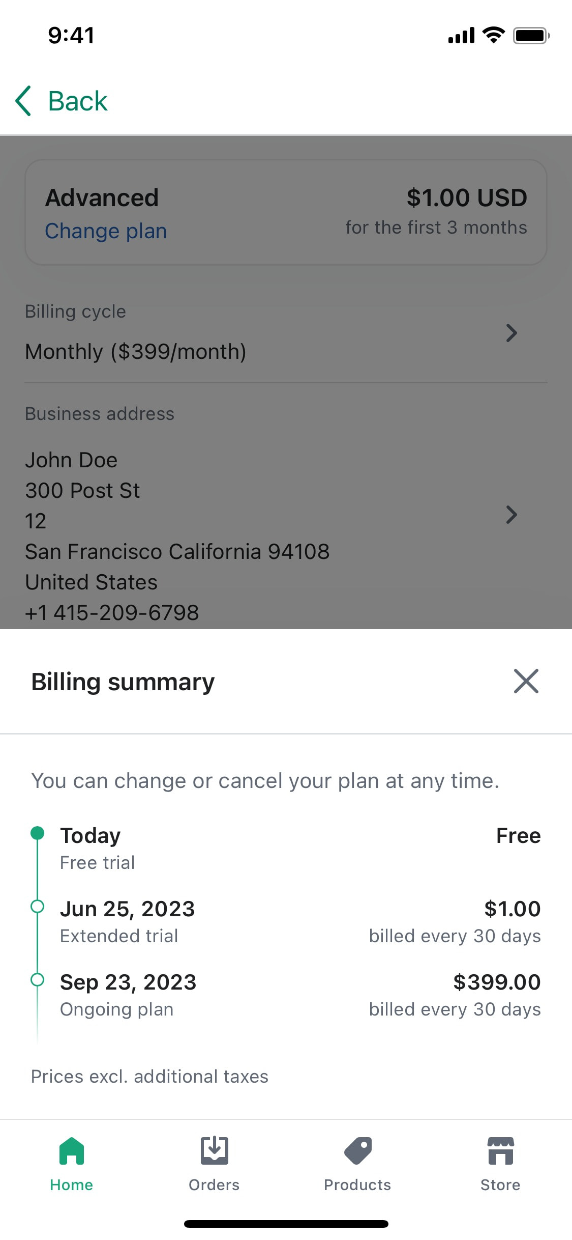 Shopify iOS screen 152