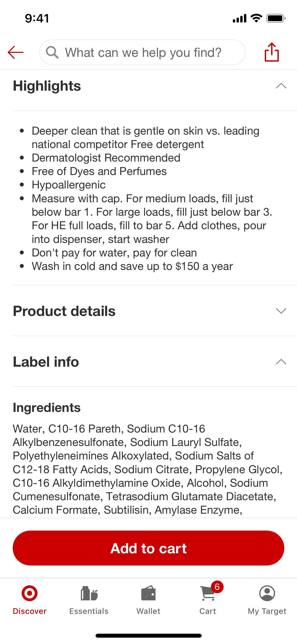 Target iOS screen 192