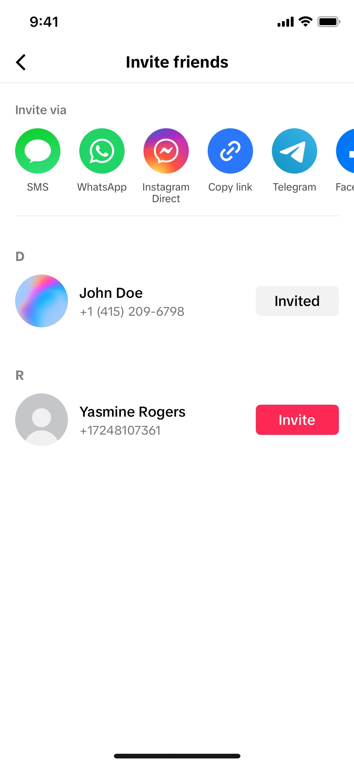 TikTok iOS screen 80