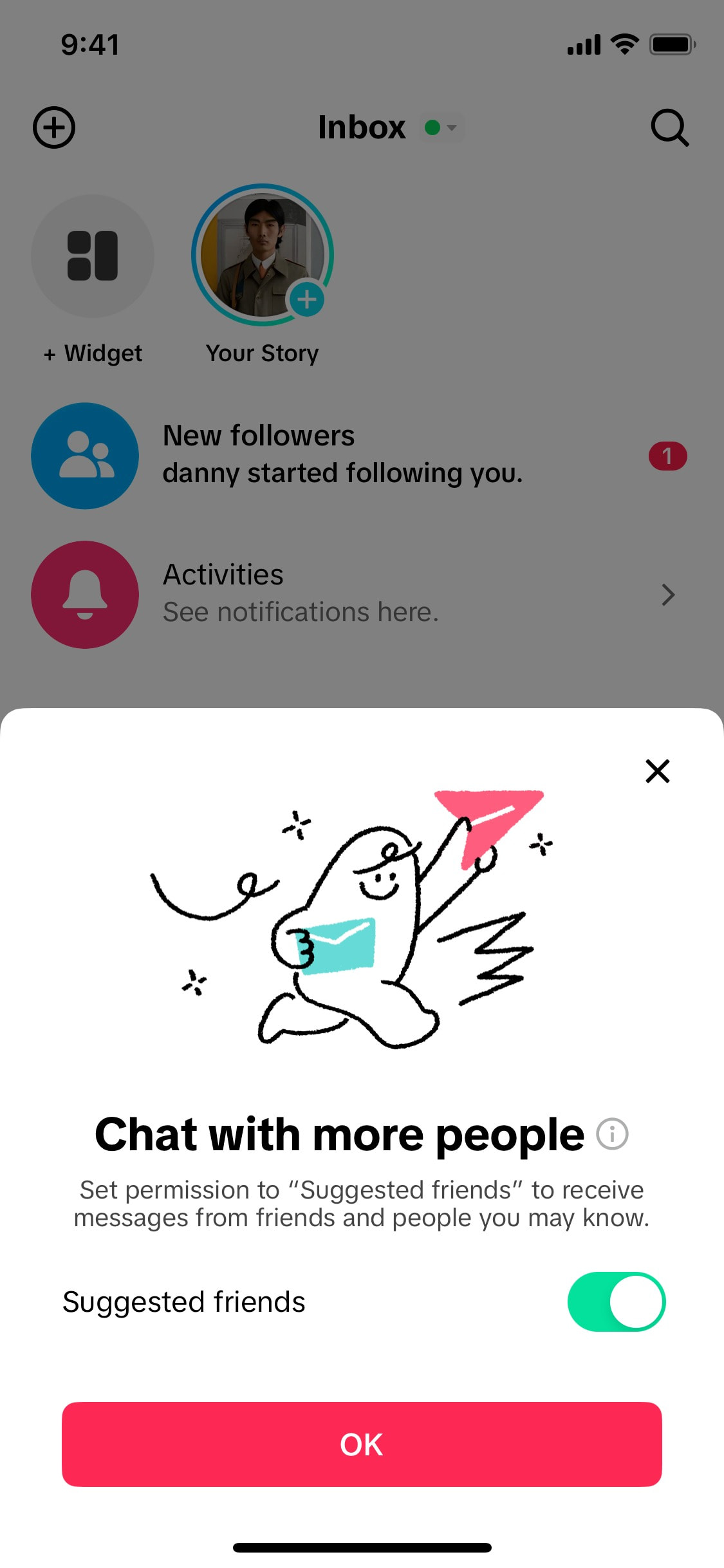TikTok iOS screen 217