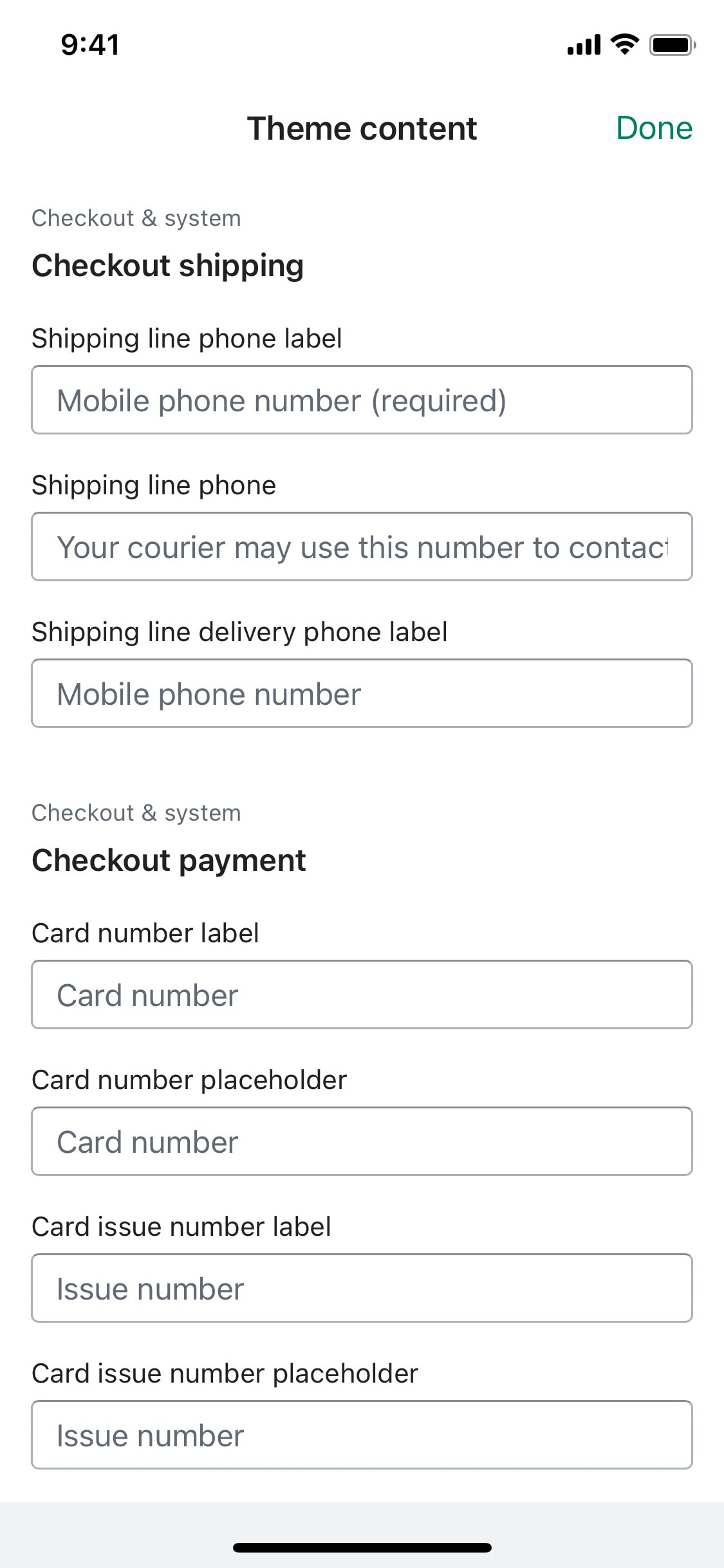 Shopify iOS screen 118
