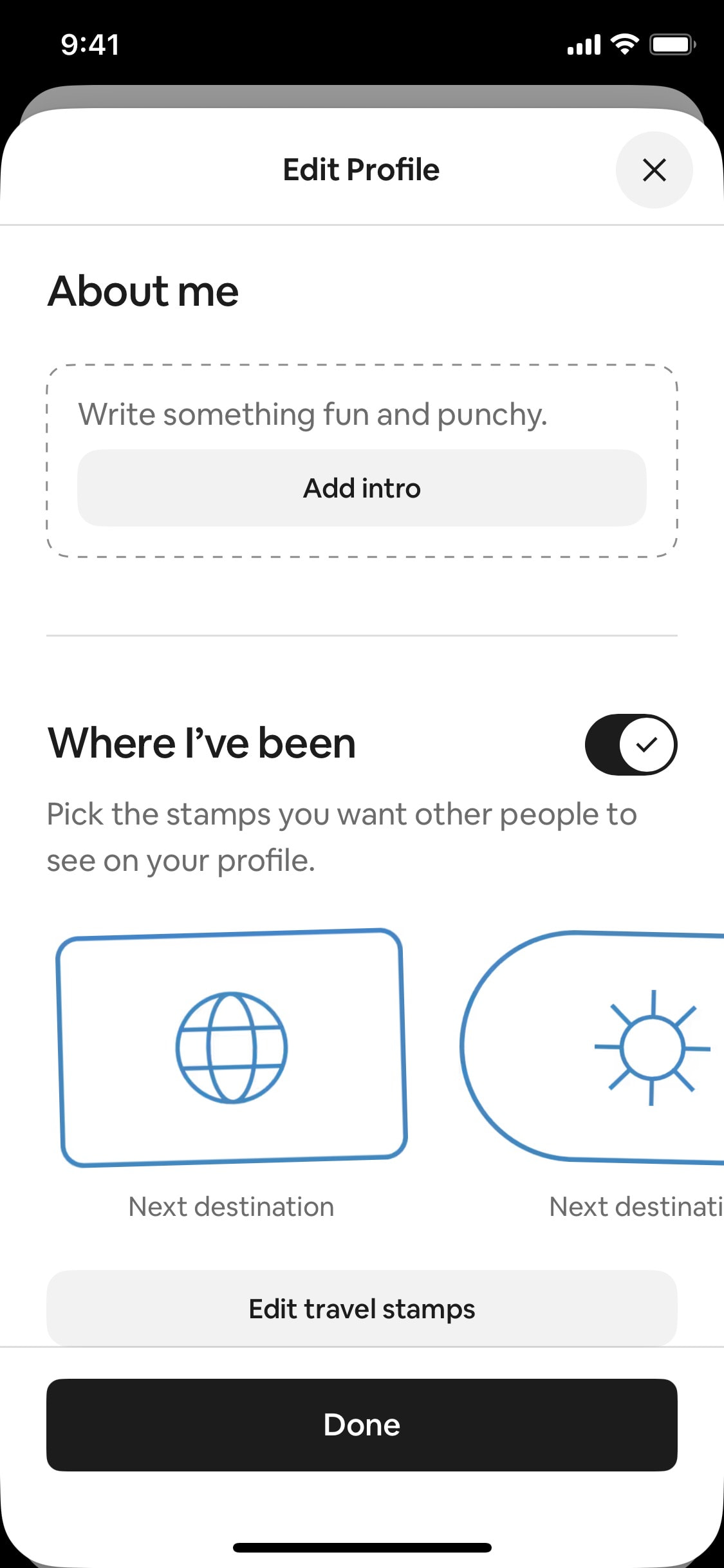 Airbnb iOS screen 264