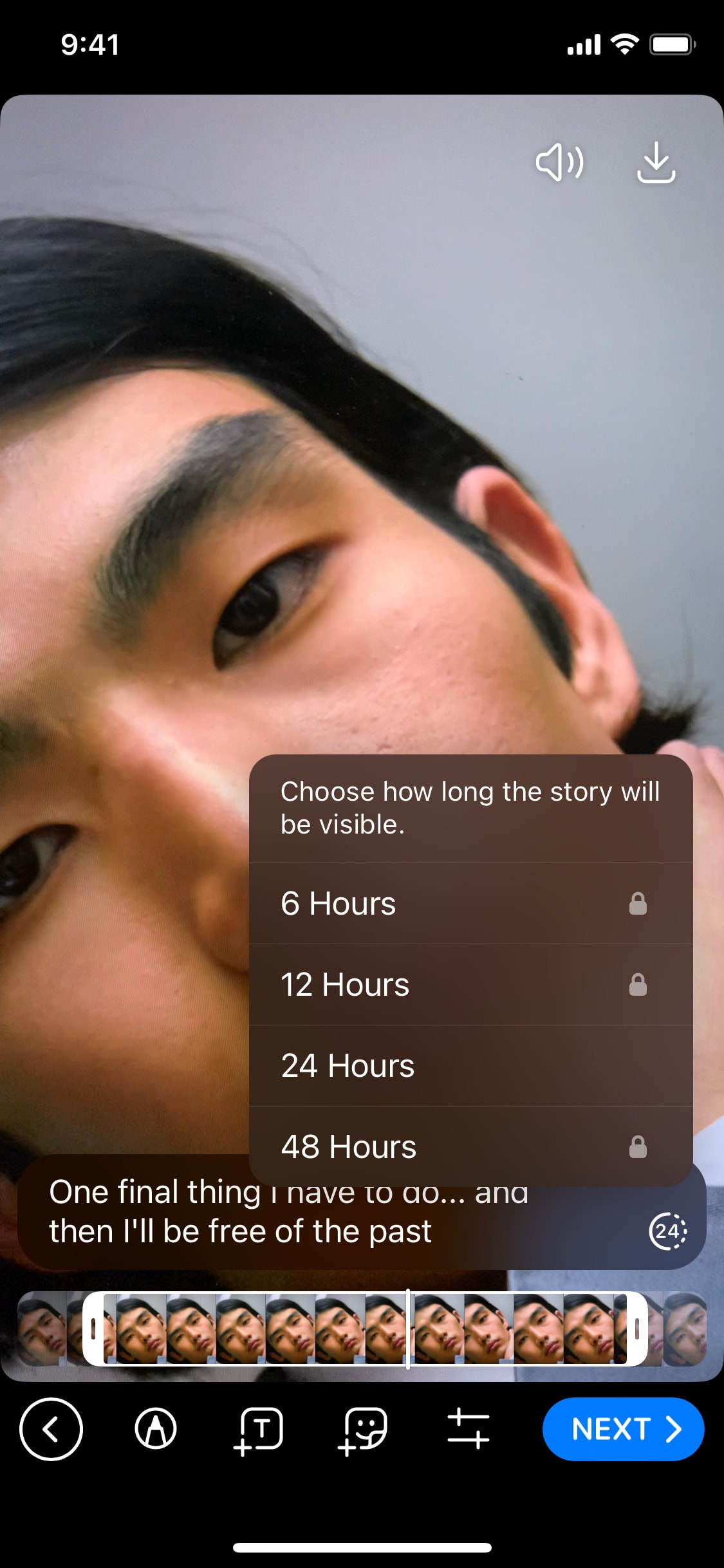 Telegram iOS screen 337