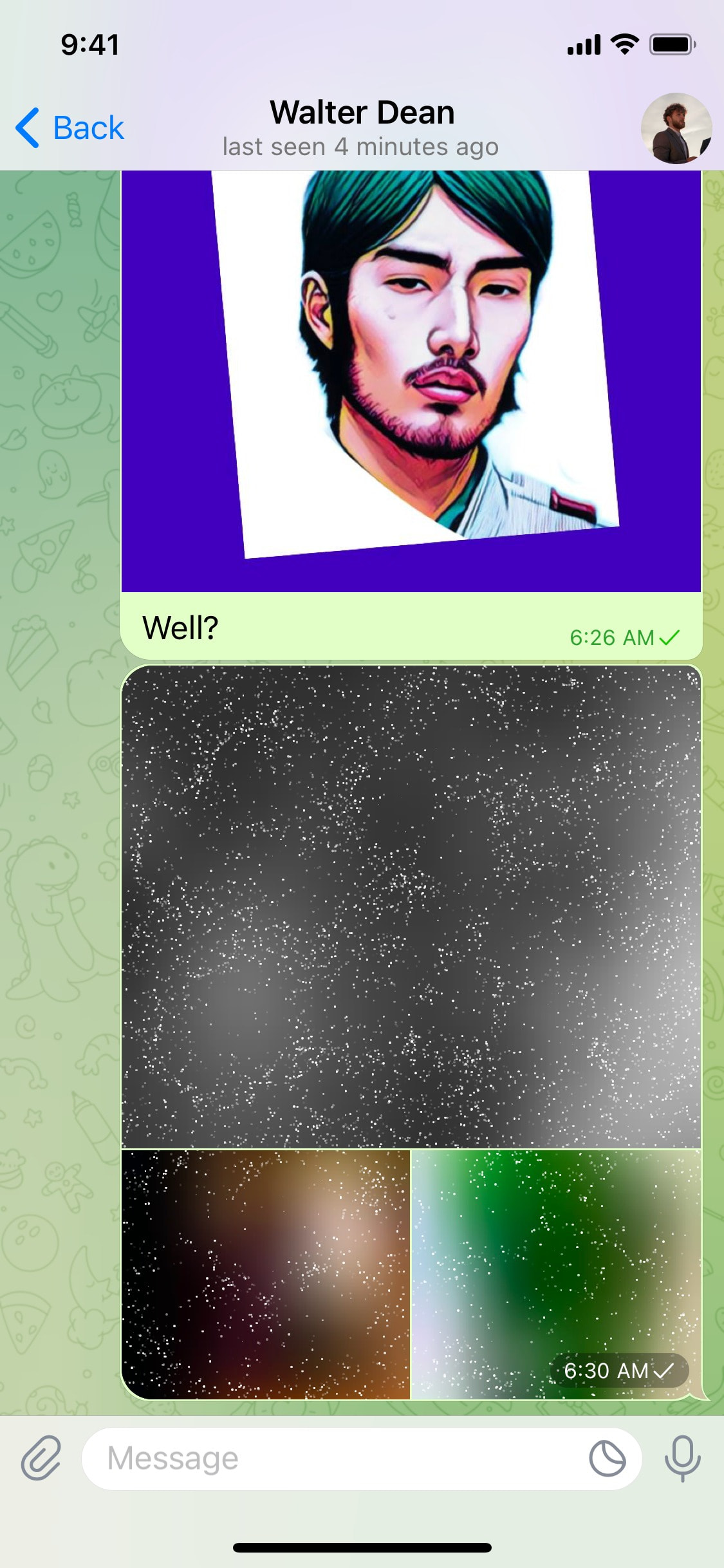 Telegram iOS screen 266