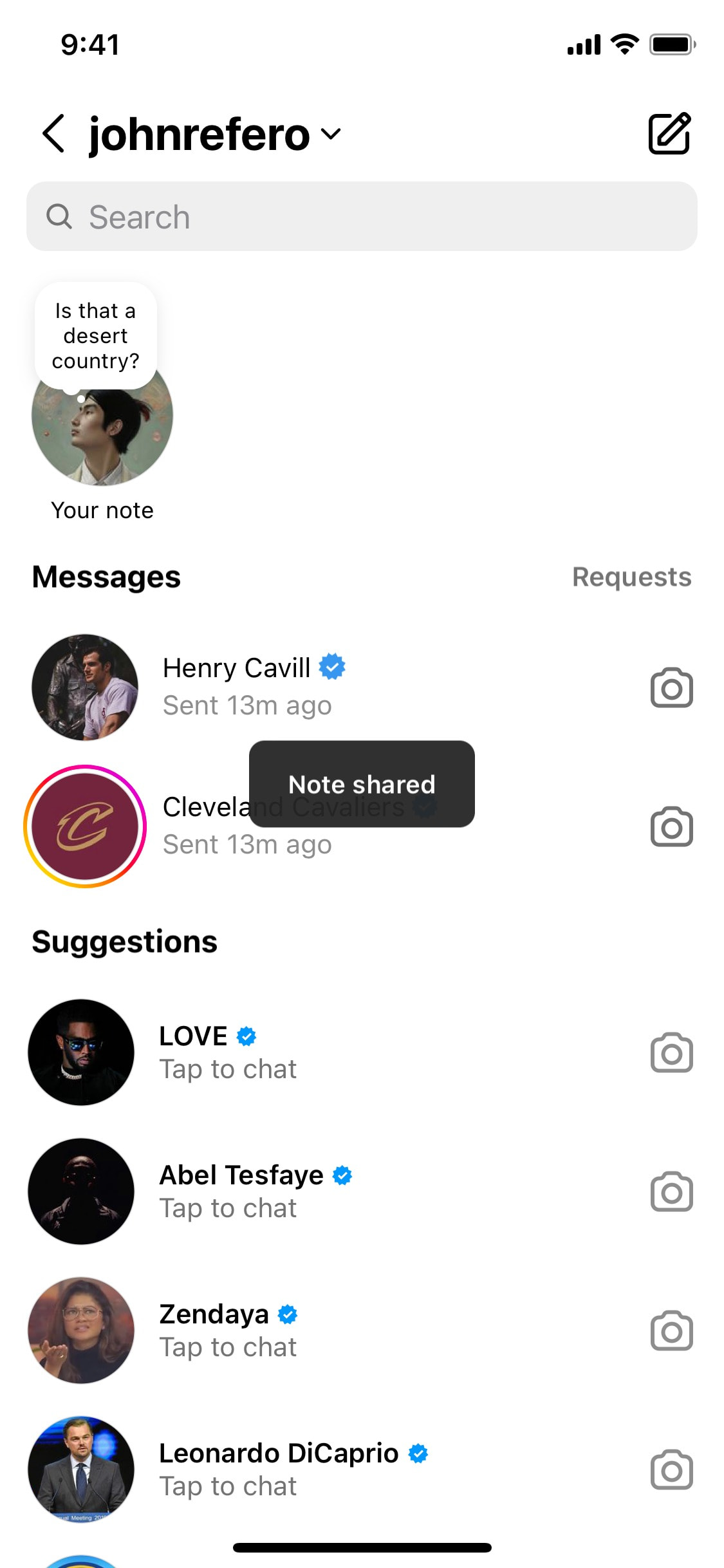 Instagram iOS screen 611