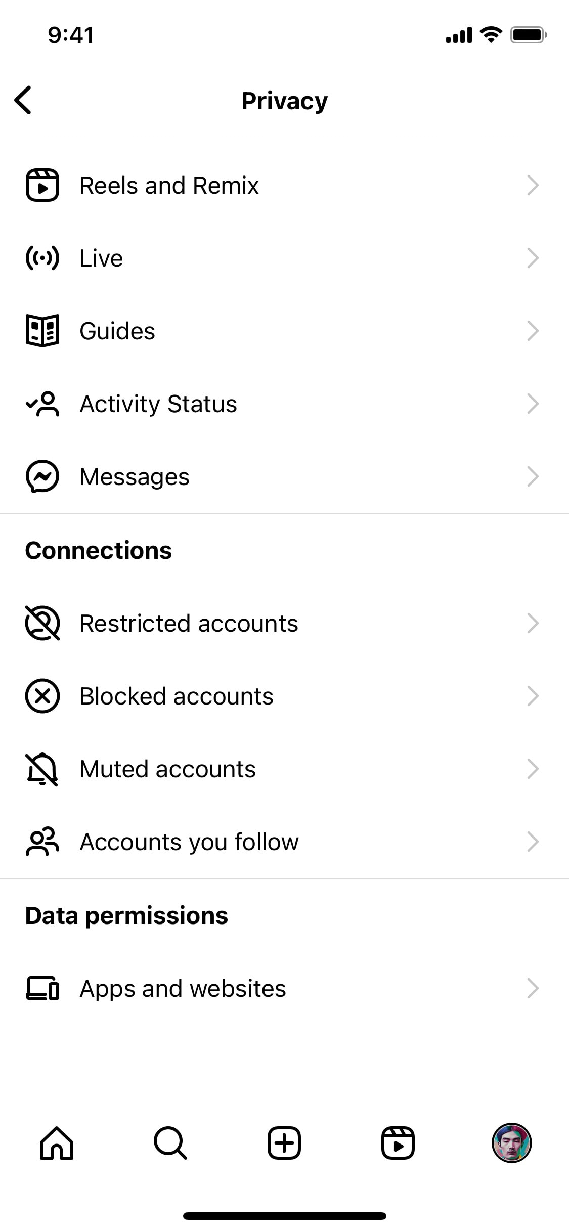 Instagram iOS screen 580